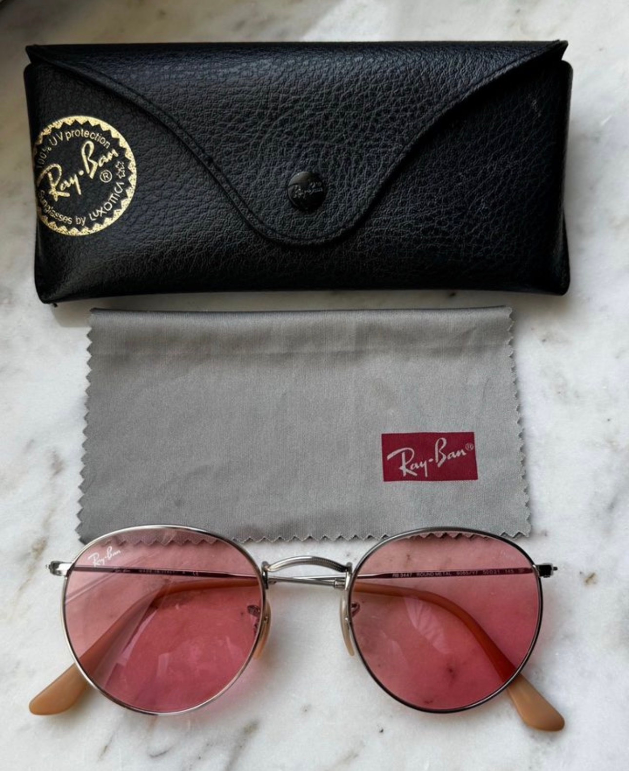 Ray Ban Ray Ban 3447 Round Metal Evolve, миниатюра 1