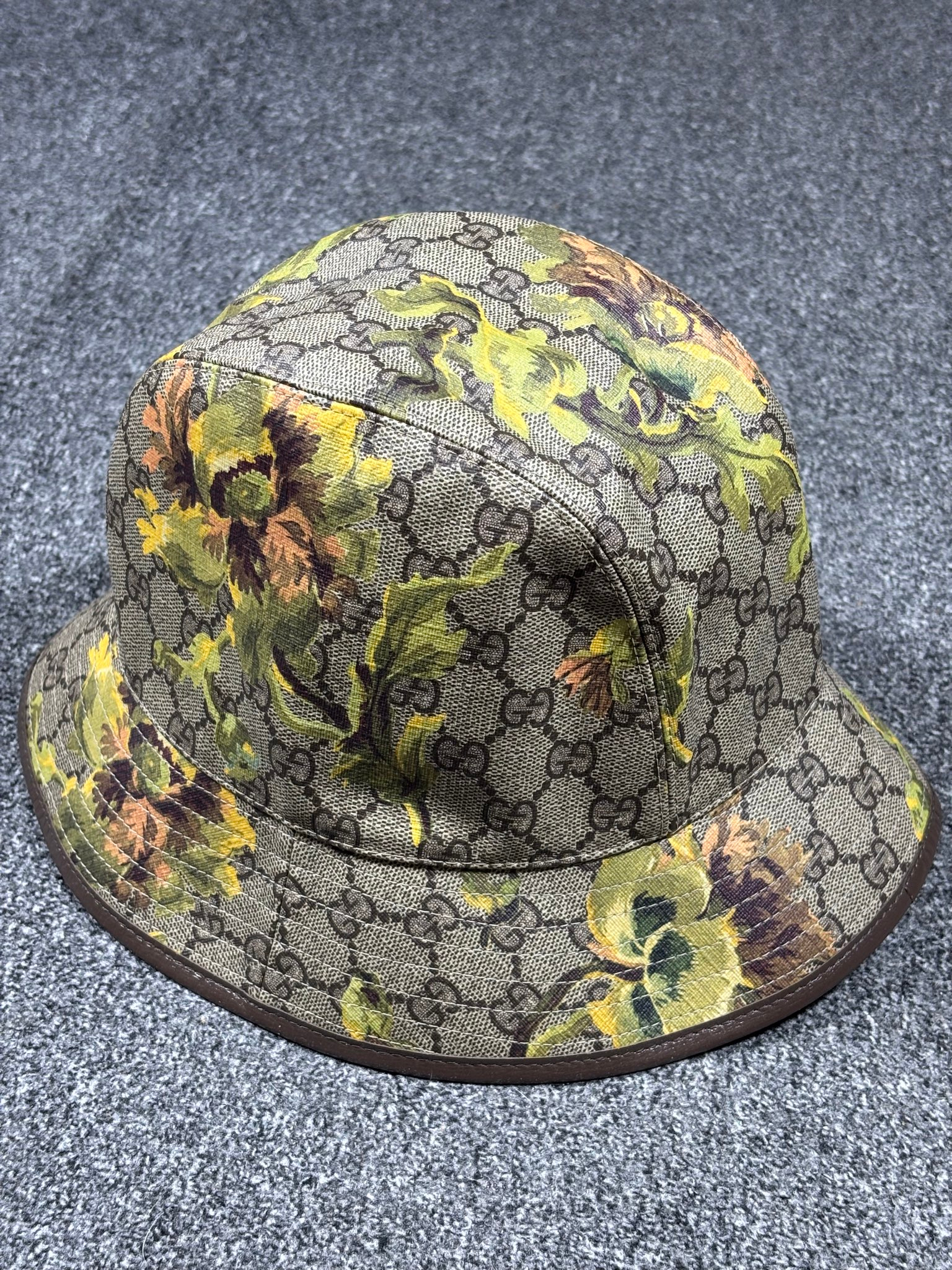 Gucci GG Supreme Dusty Azalea Bucket Hat, миниатюра 4