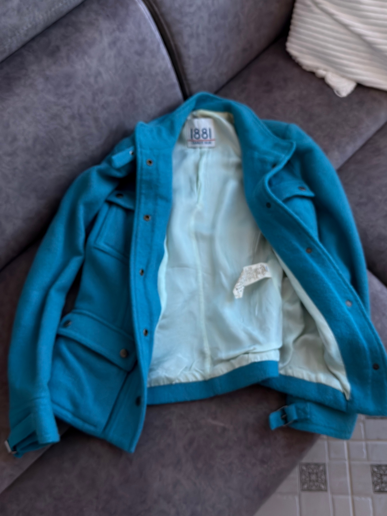 1881 Cerruti Blue Пиджак, миниатюра 8