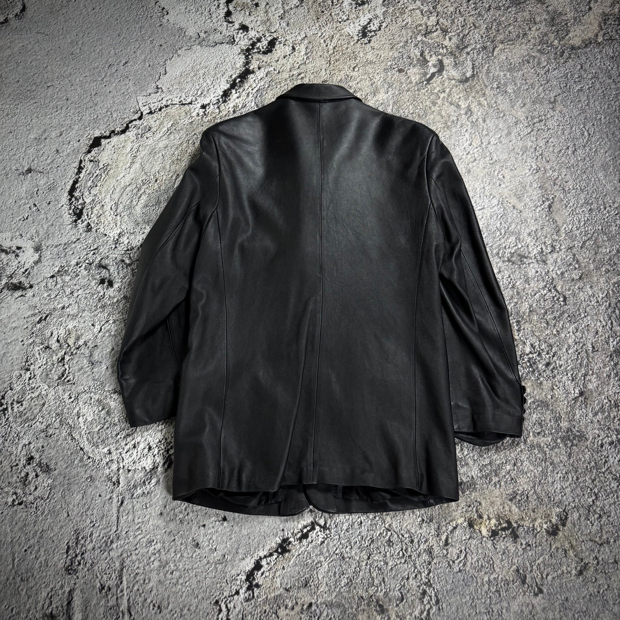 MGM Vintage Leather Jacket 00ss, миниатюра 2