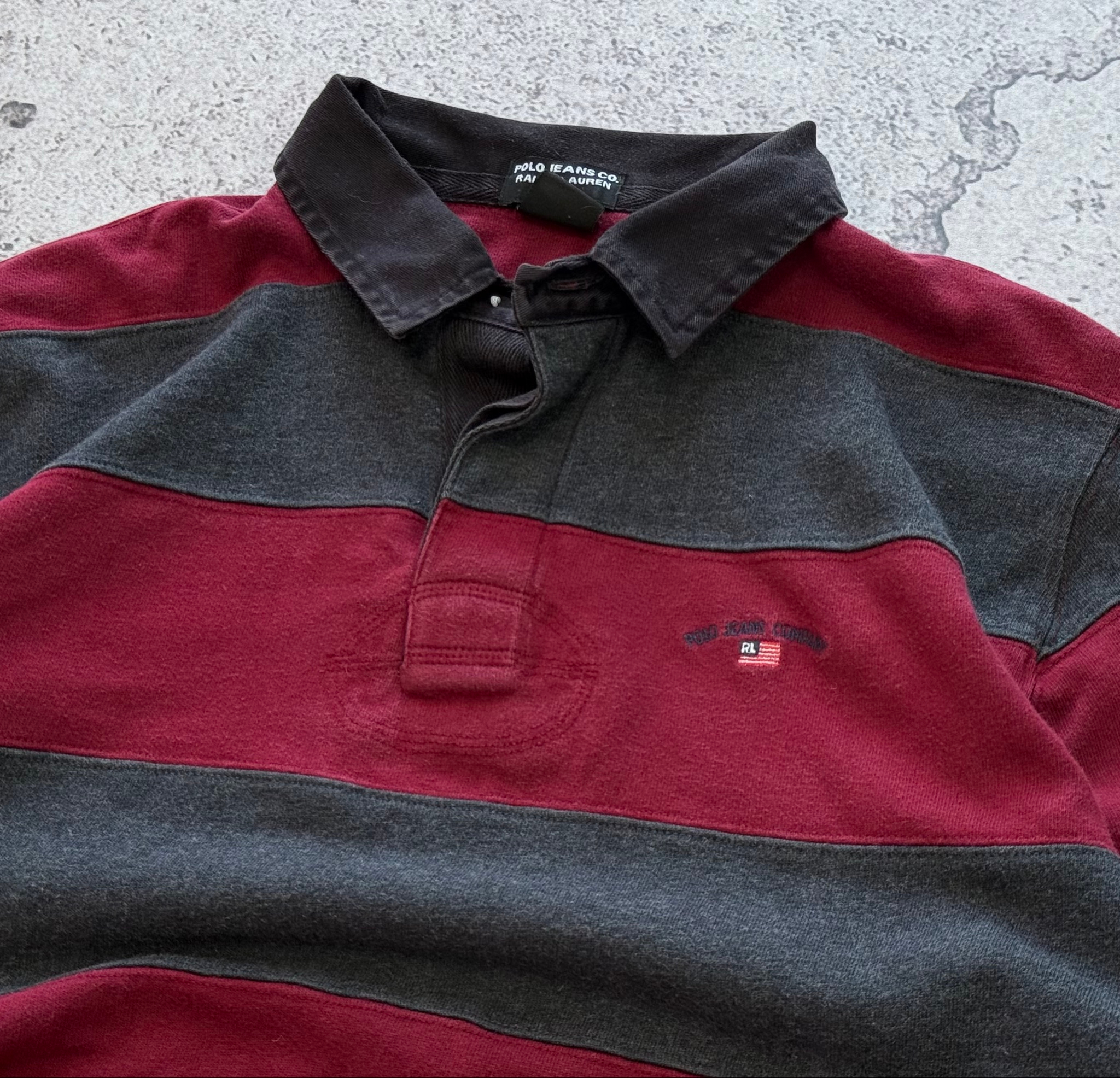 Polo Jeans by Ralph Lauren 67 Vintage Rugby Sweatshirt, миниатюра 3