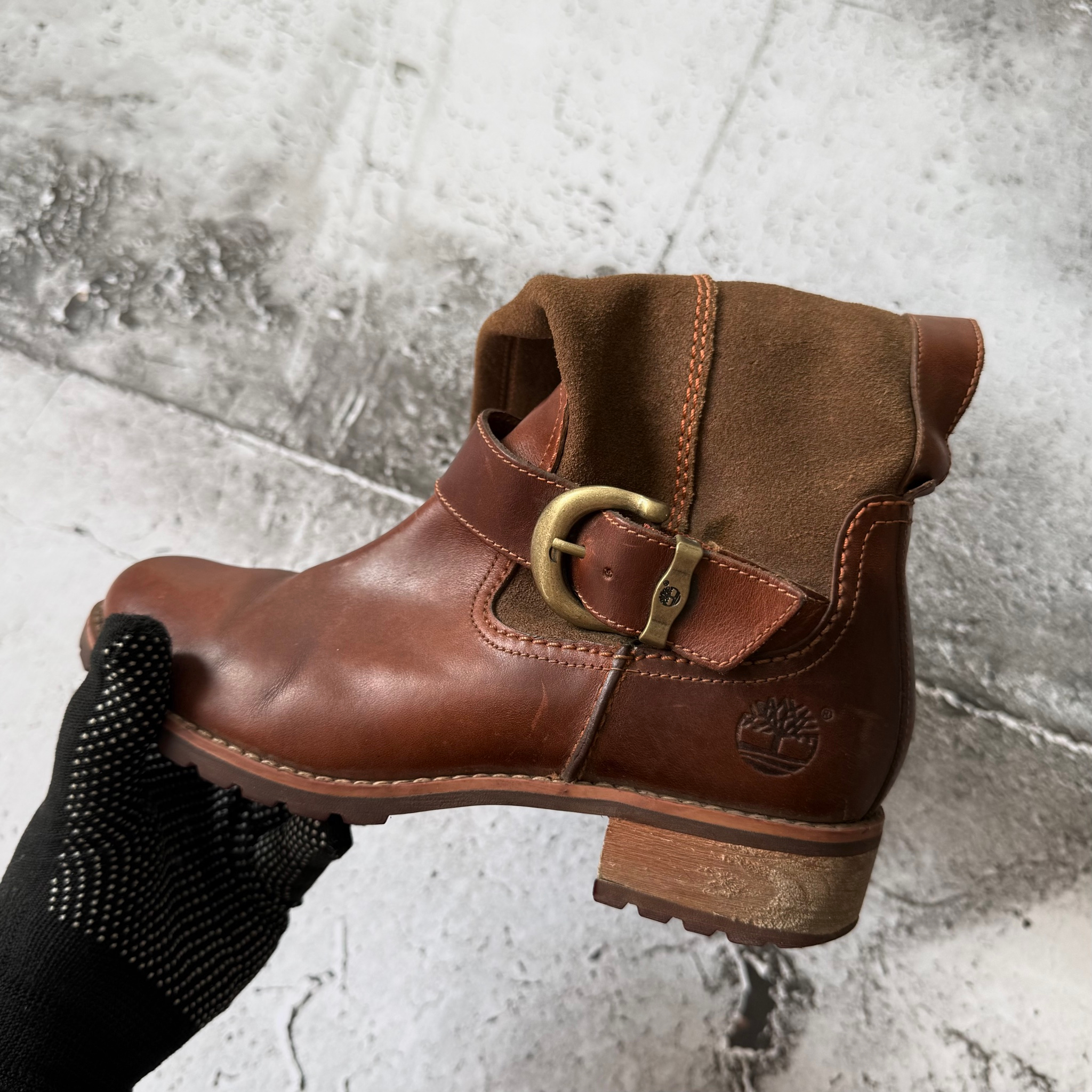 Timberland 2000s Vintage Women Cowgirl Boots, миниатюра 8