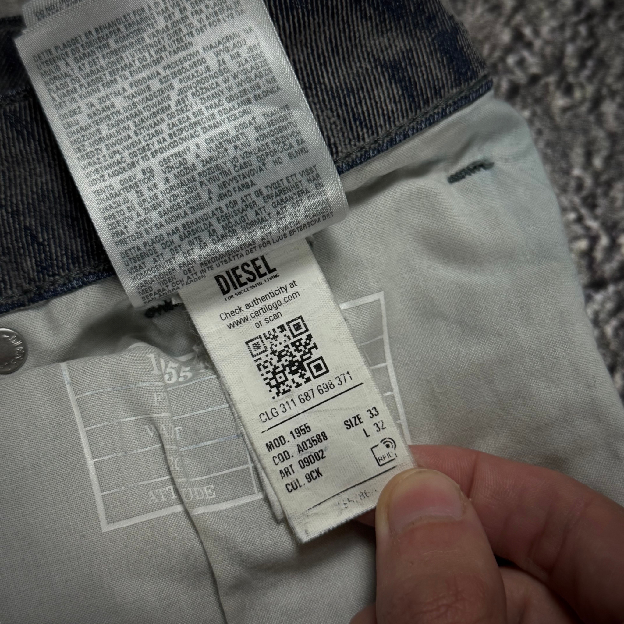 Diesel 1955 Jeans, миниатюра 4