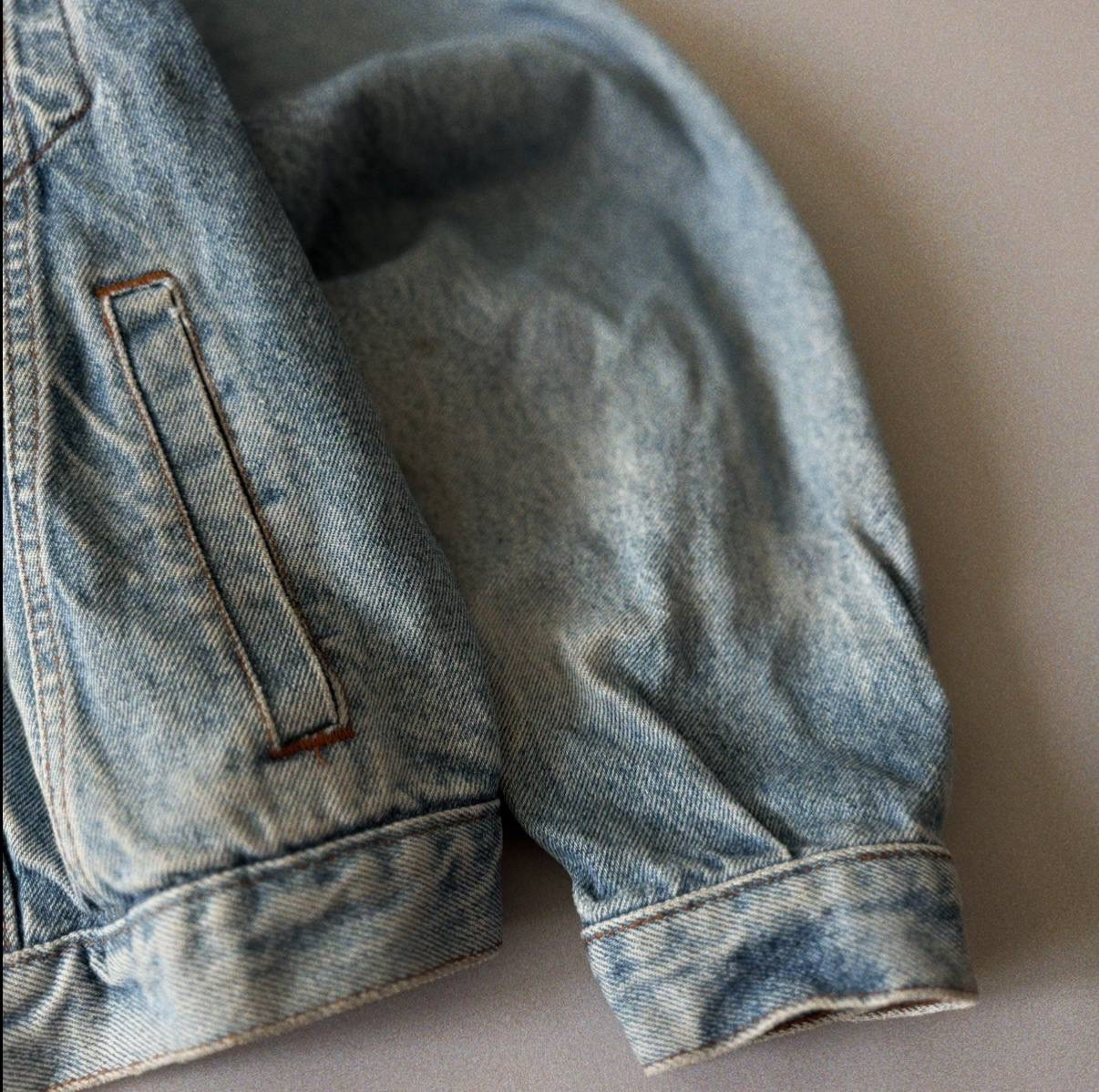 Levi's 1990s Vintage USA Made TYPE III Denim Trucker Jacket, миниатюра 5