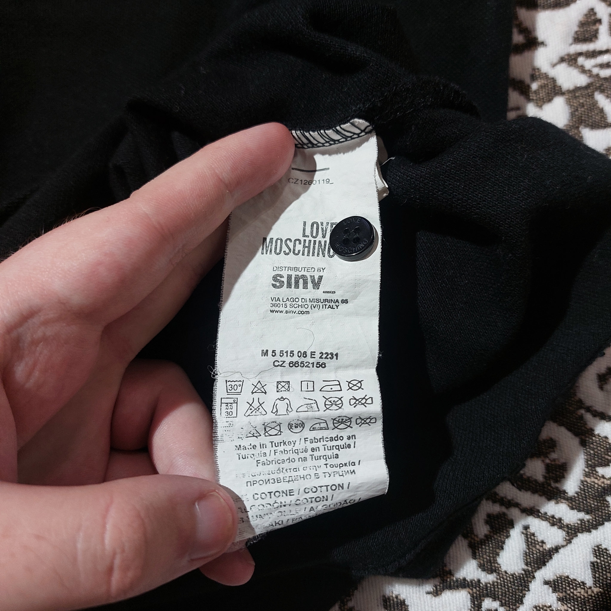 Love Moschino peace polo, миниатюра 6