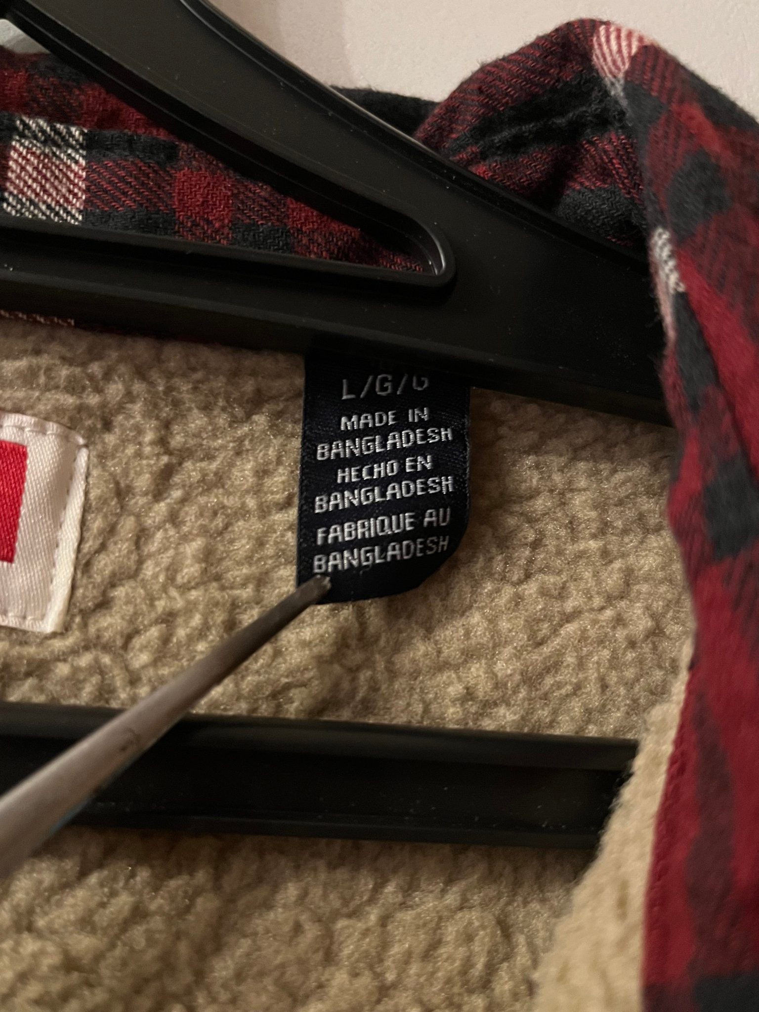 Wrangler  Vintage Sherpa Shirt, миниатюра 3