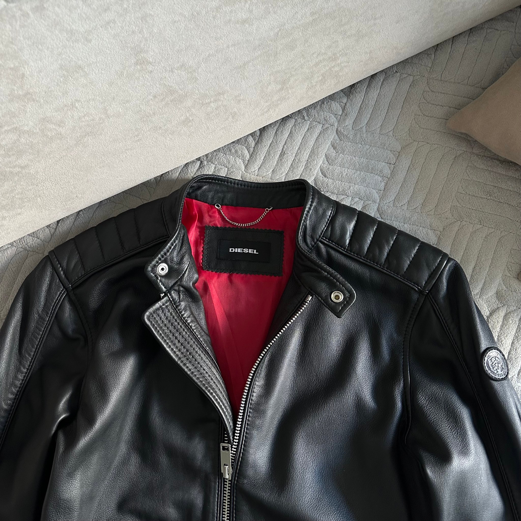 Diesel Leather Jacket, миниатюра 3