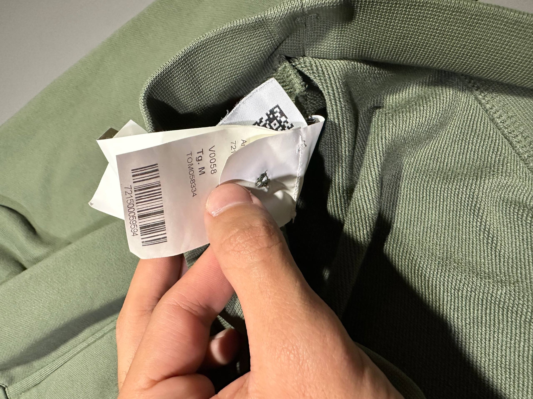 Stone Island Crew Neck Diagonal Pockets, миниатюра 7