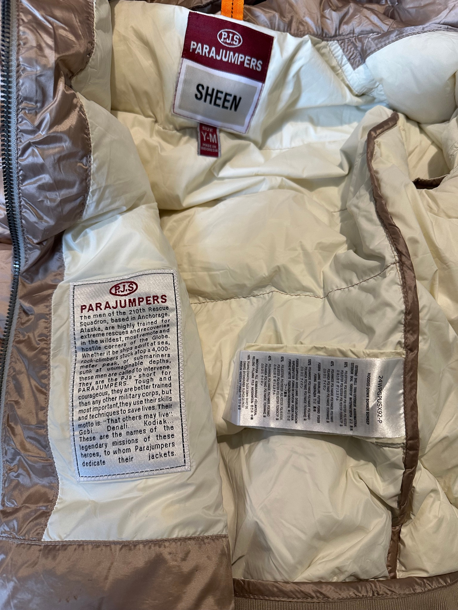 Parajumpers Sheen Bomber AW/24, миниатюра 8