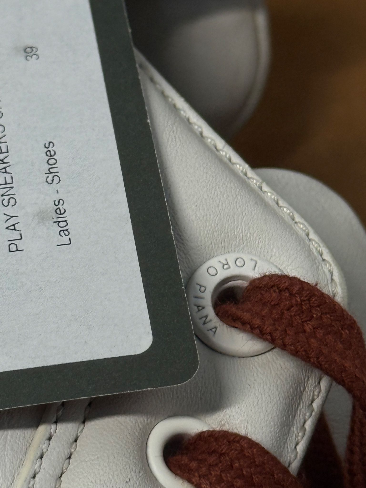 Loro Piana Play Sneakers Calf, миниатюра 4