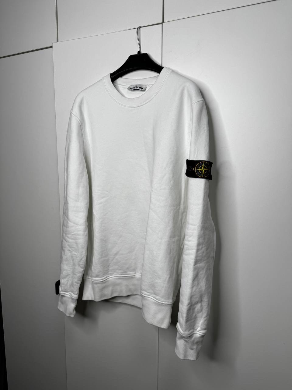 Stone Island White sweatshirt, миниатюра 1