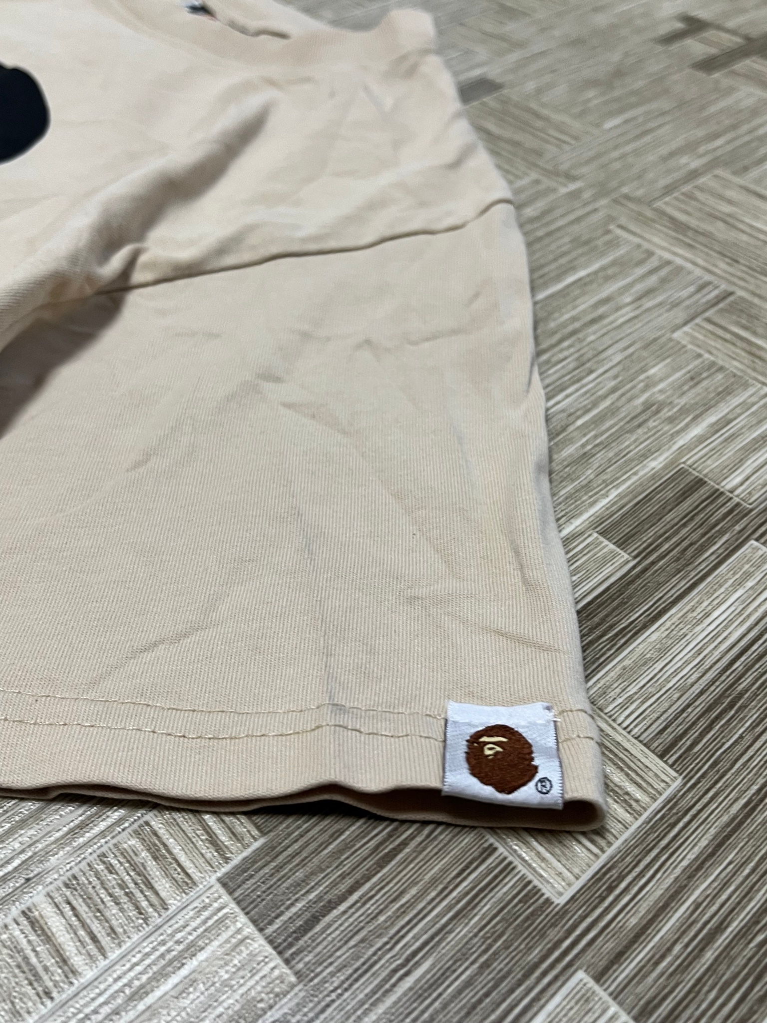 A Bathing Ape Double big logo tee, миниатюра 6