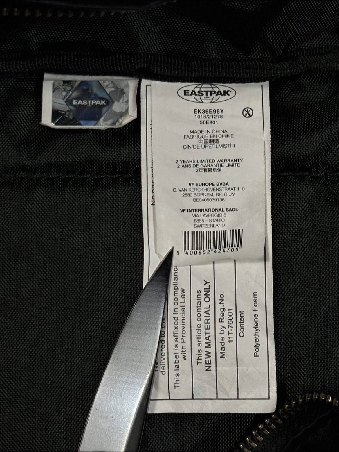Eastpak x Raf Simons Poster Bag 19SS, миниатюра 7