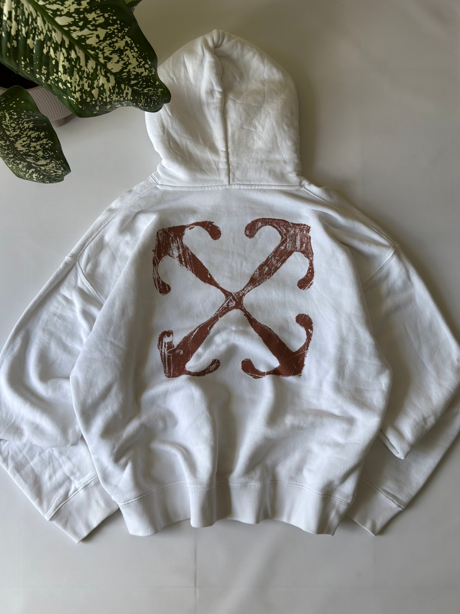 Off-White Scratch Arrow Skate Hoodie, миниатюра 1