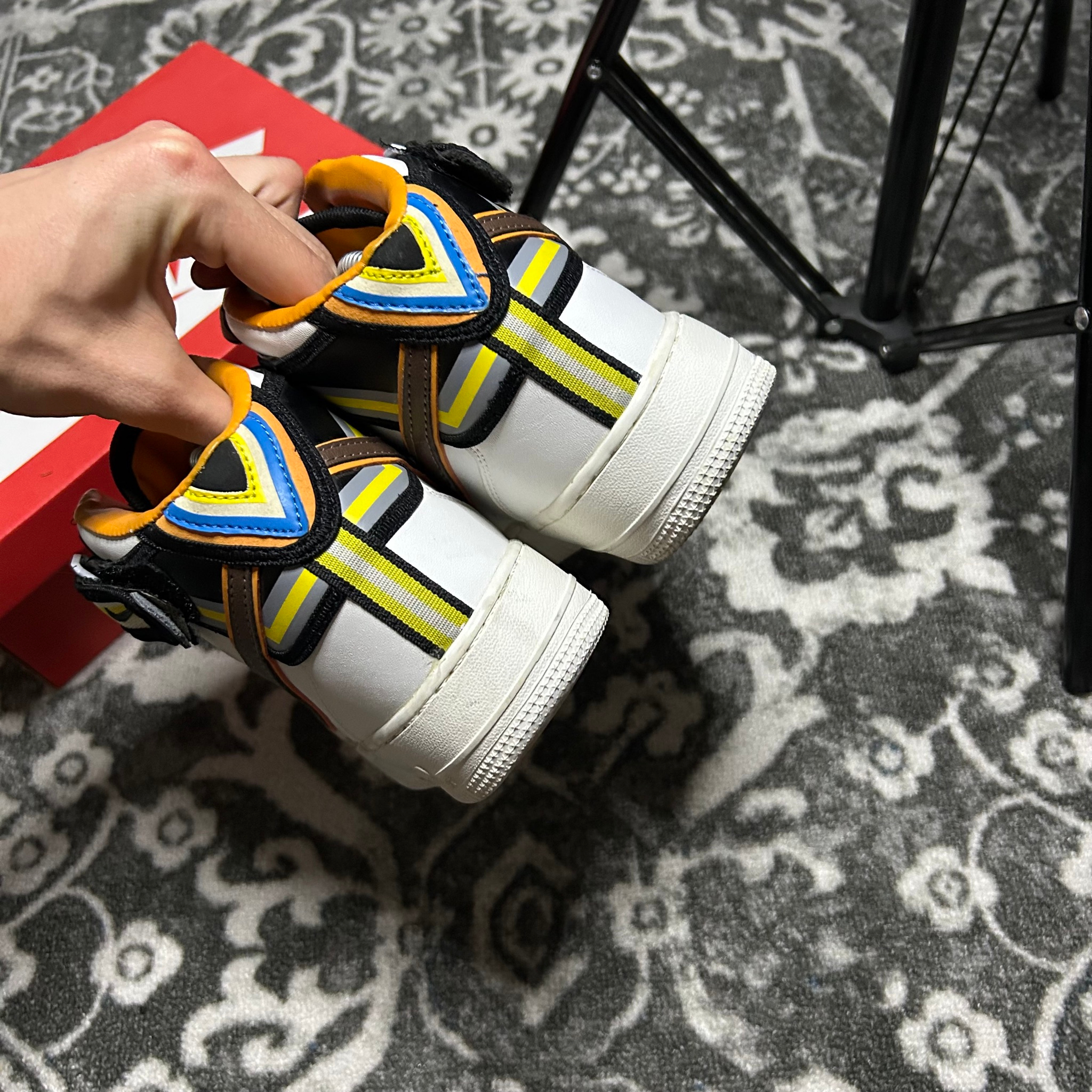 Nike Air Force 1 Mid SP Tisci White, миниатюра 9