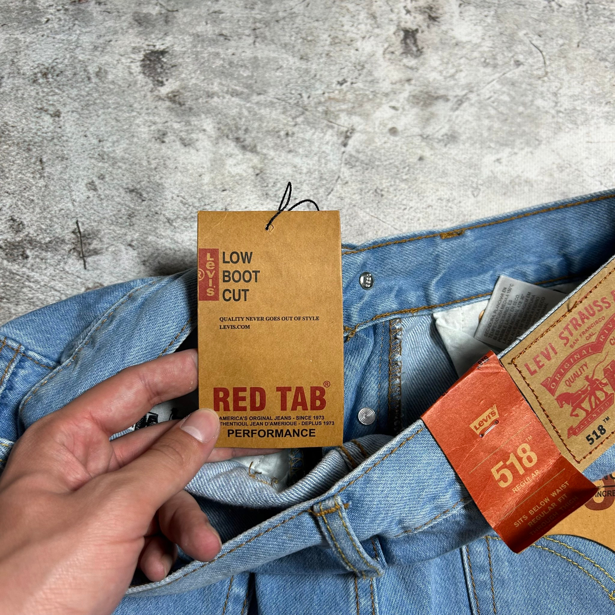 Levis 518 Low Bootcut, миниатюра 8