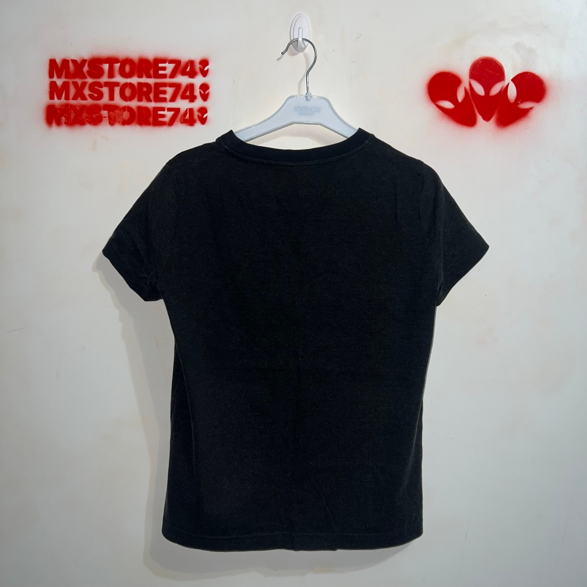Miu Miu Black Cotton Club t-shirt, миниатюра 2