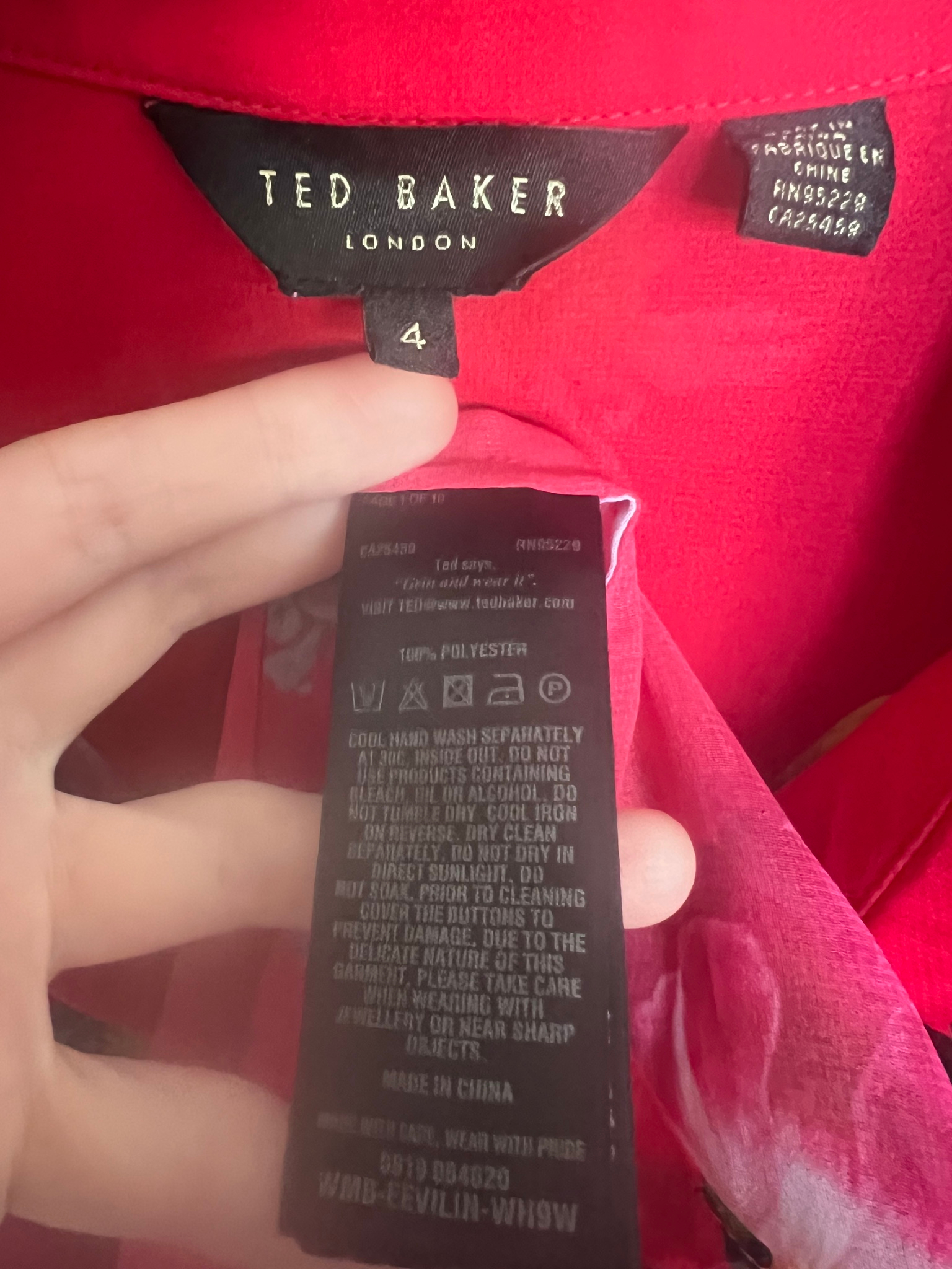Ted Baker Рубашка, миниатюра 3
