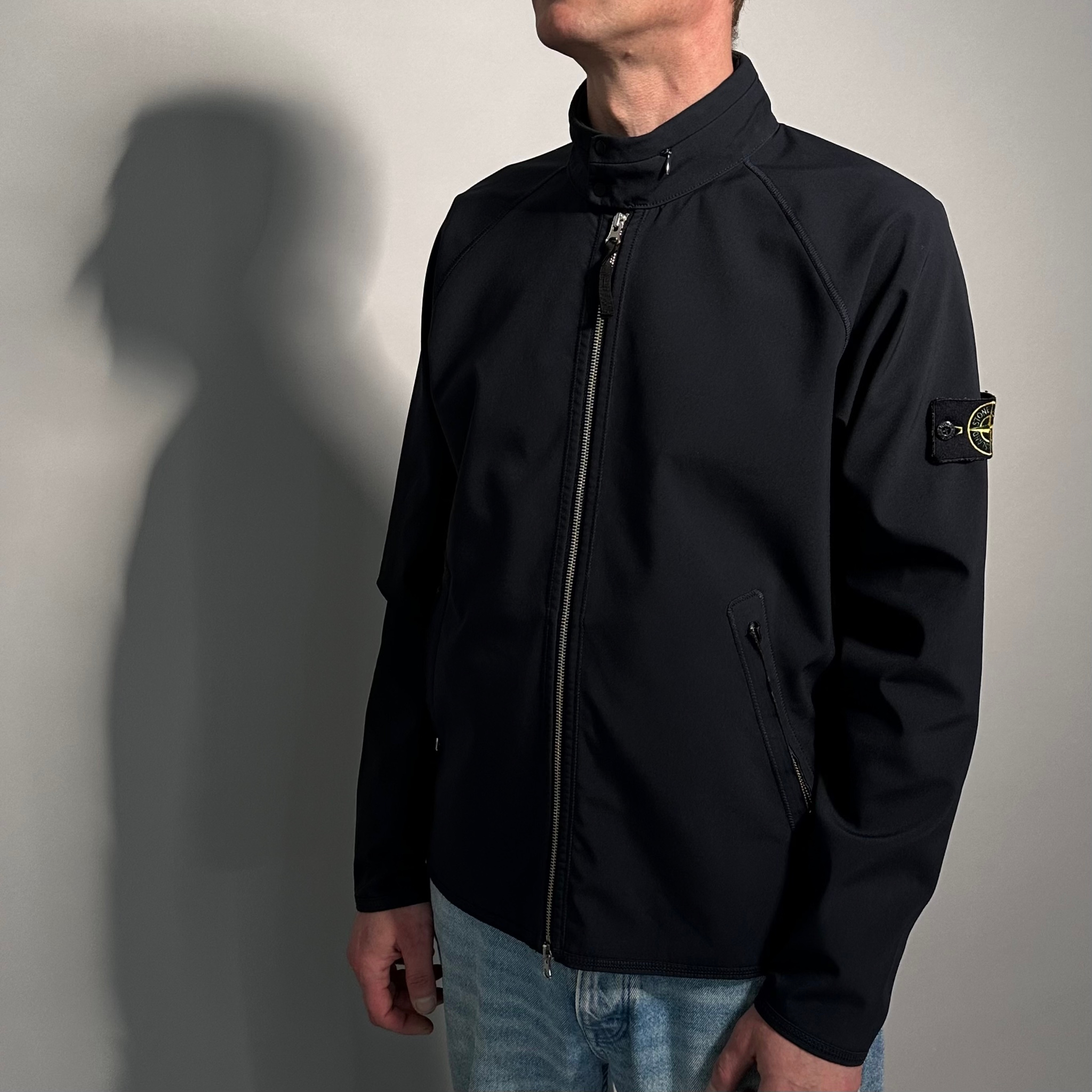 Stone Island LIGHT SOFT SHELL-R Jacket, миниатюра 1