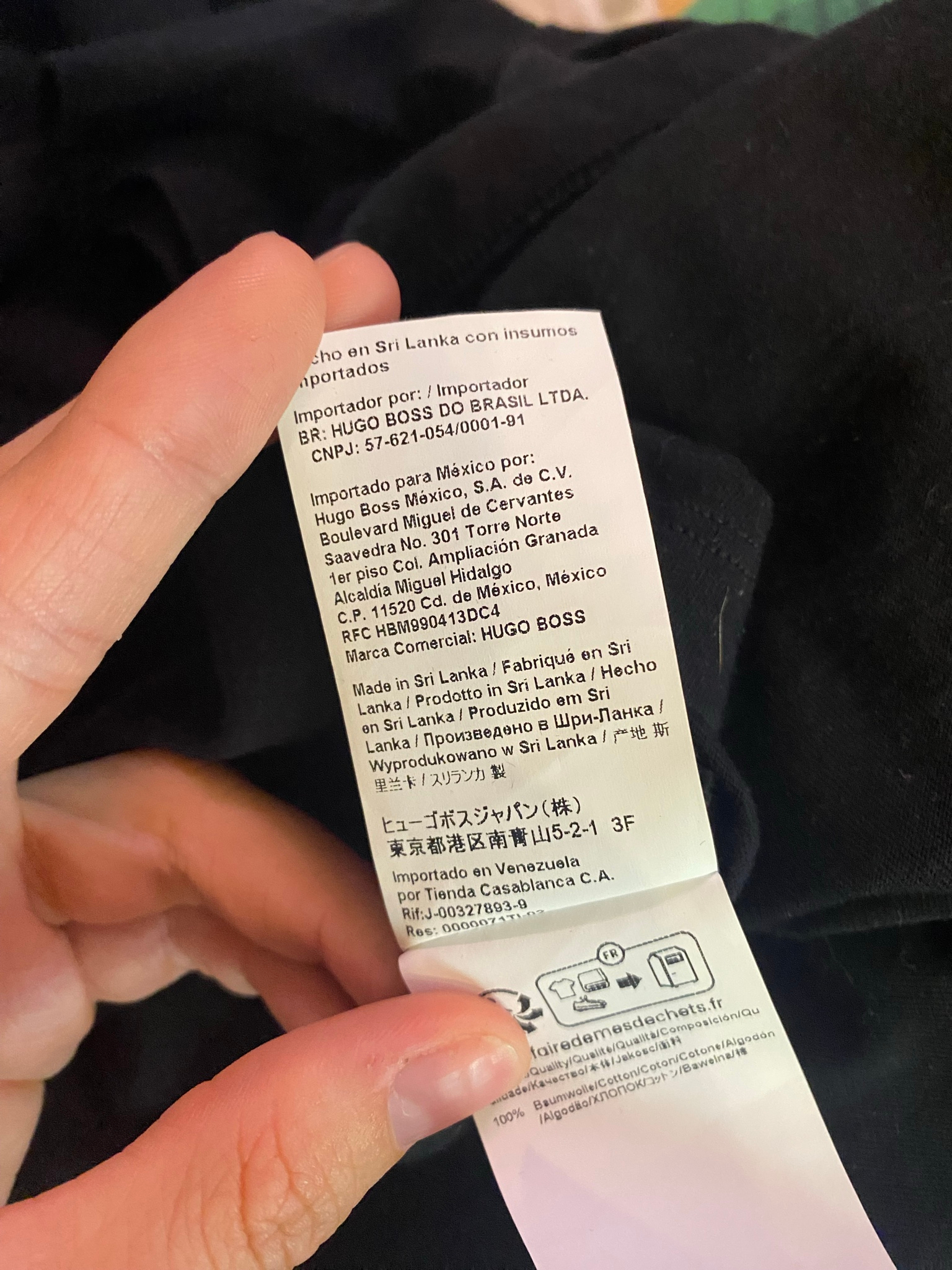 Hugo Boss Black T-shirt with a logo, миниатюра 5