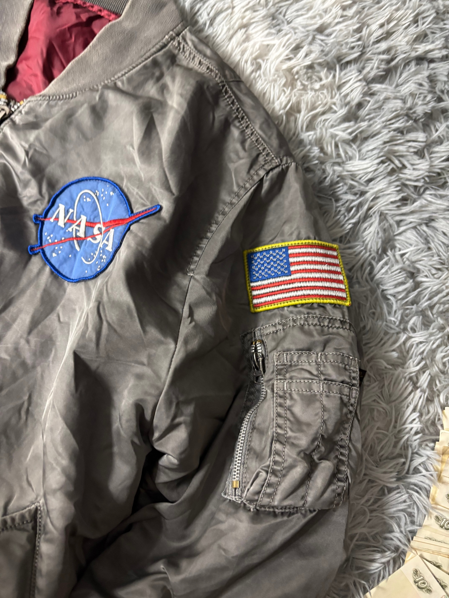 Alpha Industries x NASA MA-1, миниатюра 7