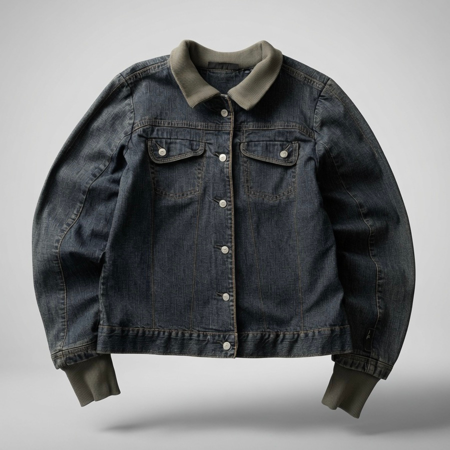 Oakley 2000s Vintage Archival Women Denim Jacket, миниатюра 1
