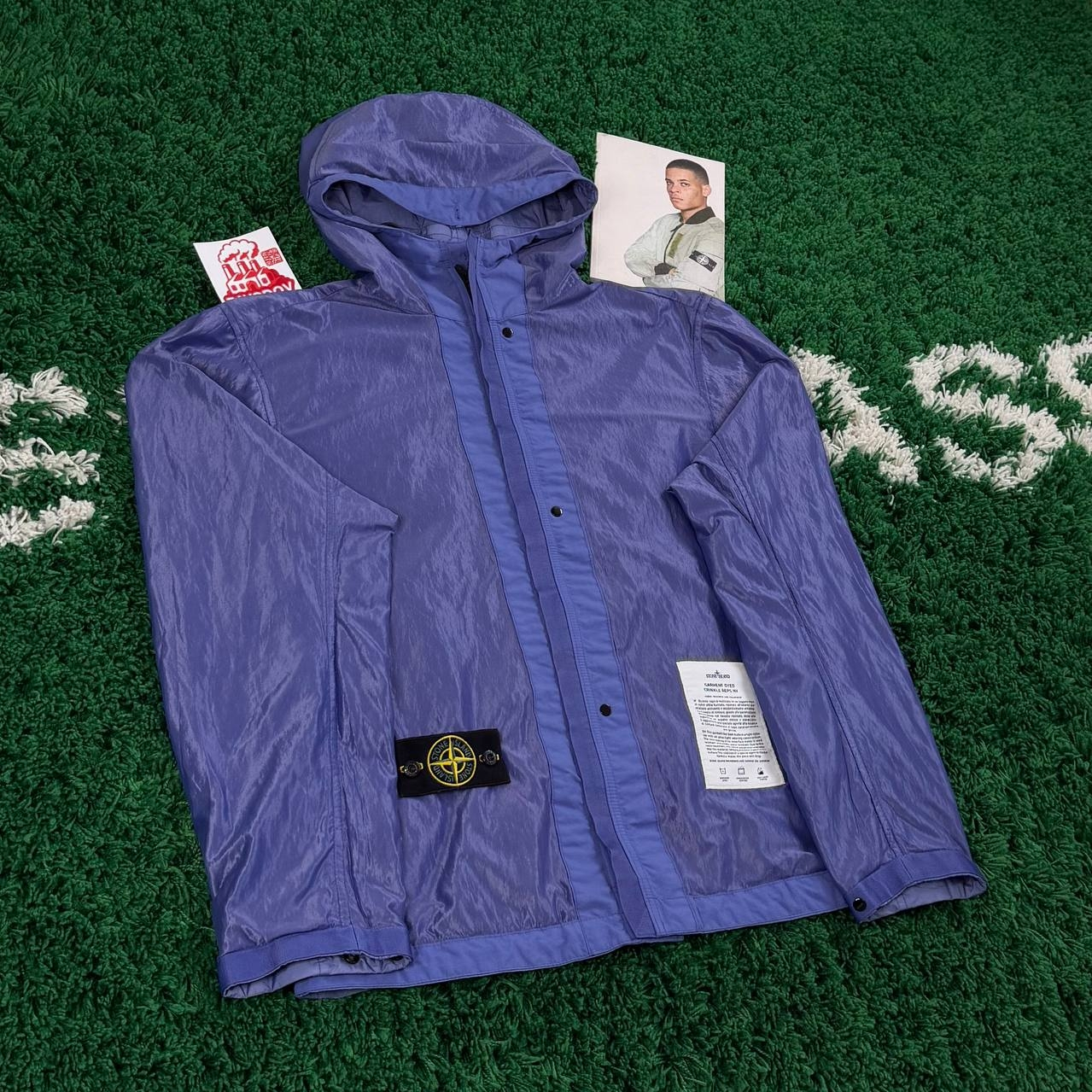 Stone Island Garment Dyed Crinkle Reps Jacket, миниатюра 4