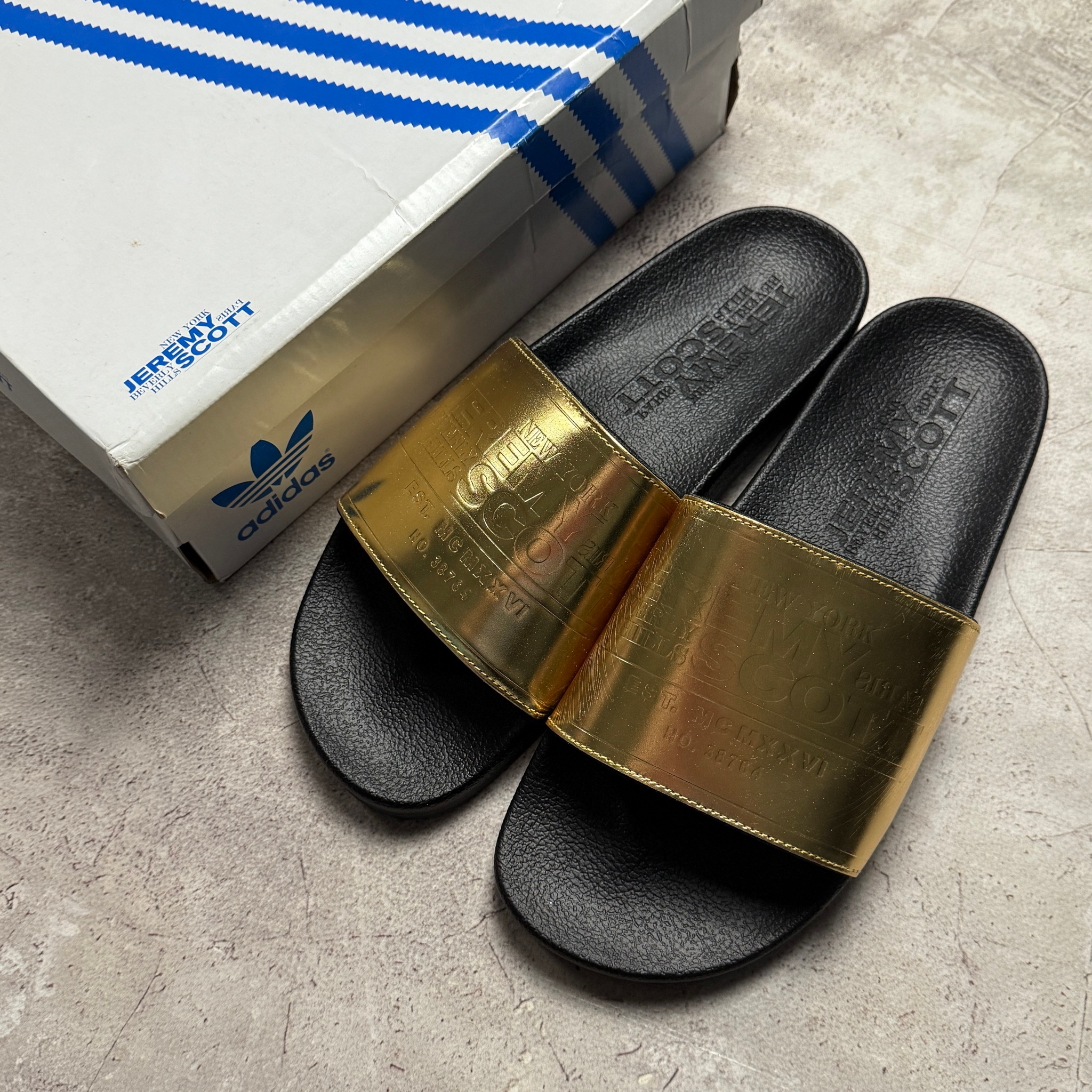 Adidas x Jeremy Scott Gold Plaque, миниатюра 1