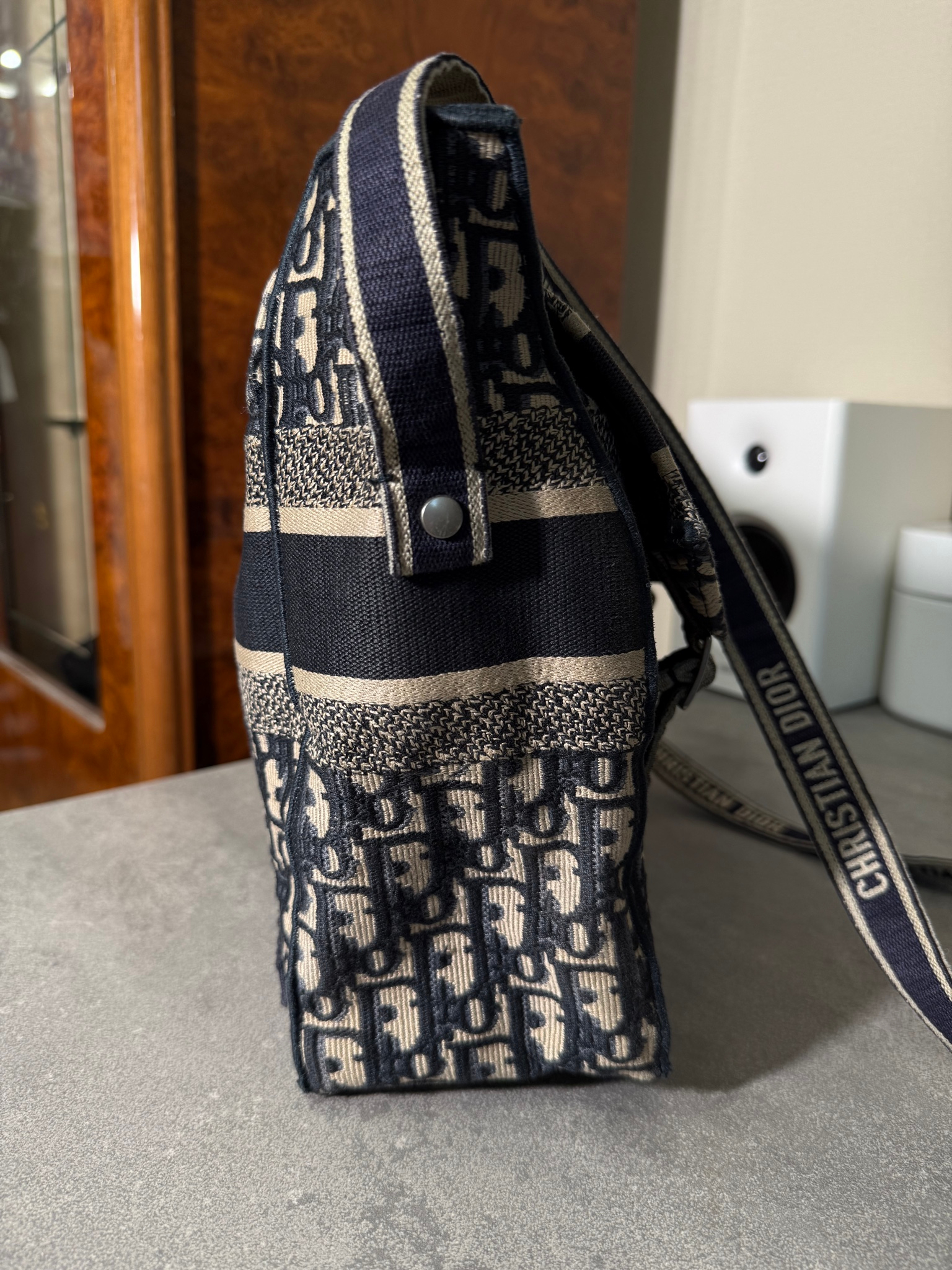 Christian Dior Diorcamp Oblique Canvas Messenger Bag, миниатюра 5