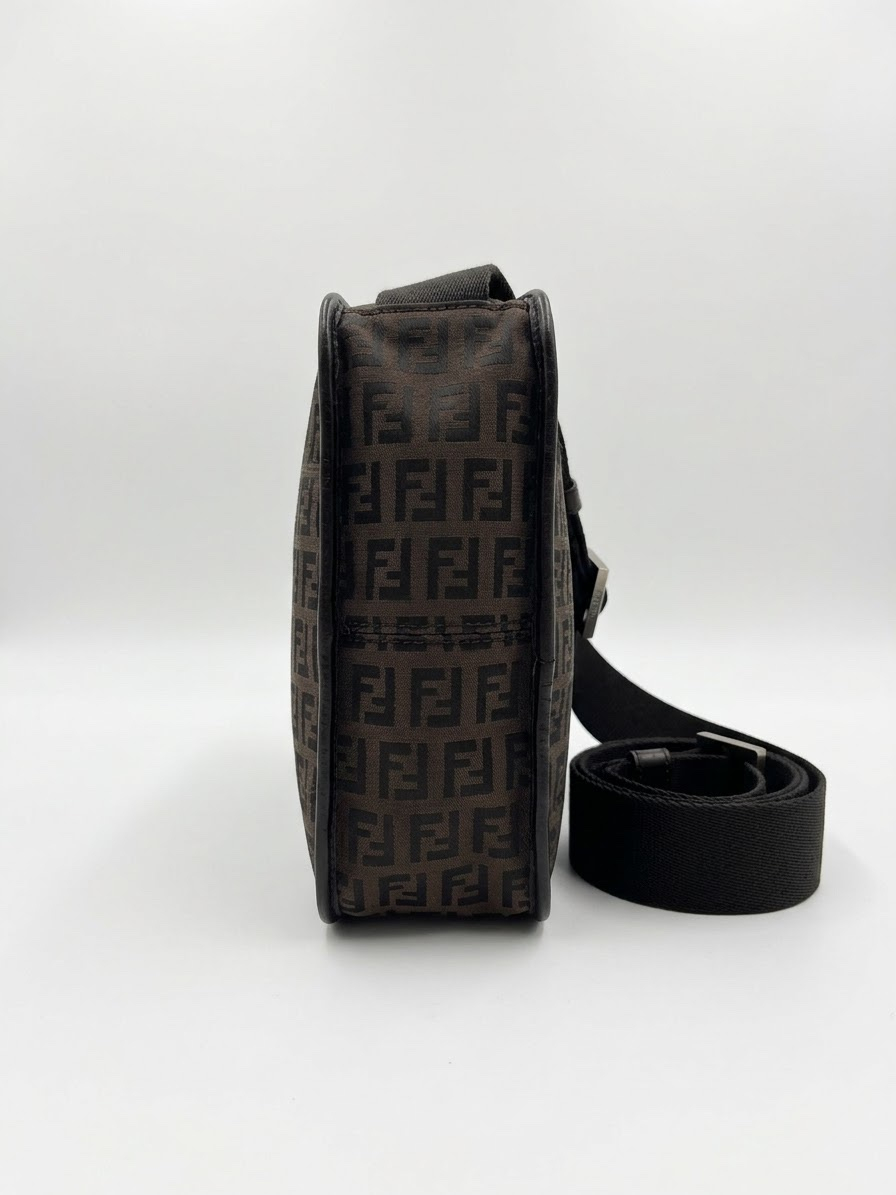 Fendi Zucchino Canvas F Charm, миниатюра 3
