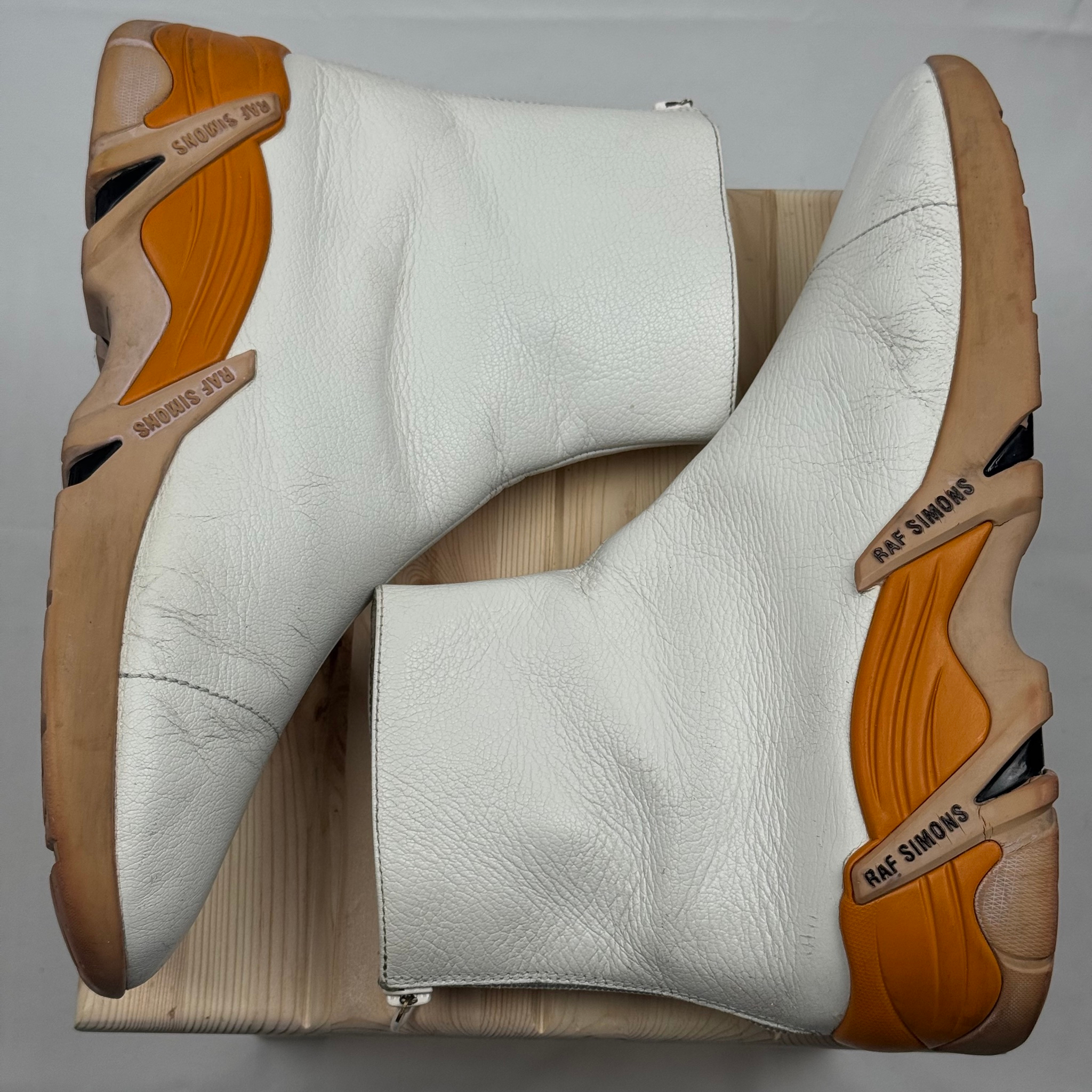 Raf Simons Cylon 22 Leather White, миниатюра 4