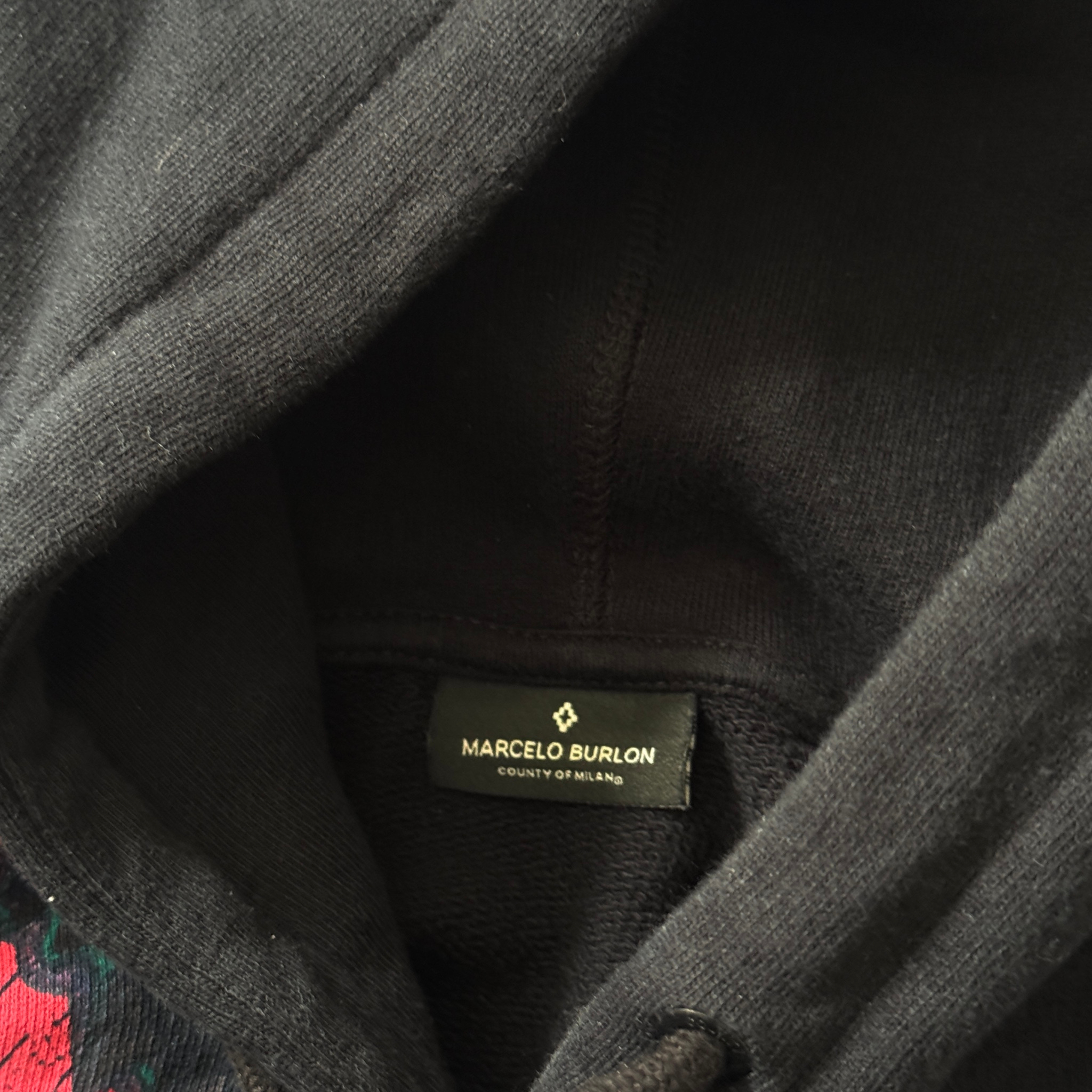 Marcelo Burlon Color Wing Poncho Hoodie, миниатюра 4