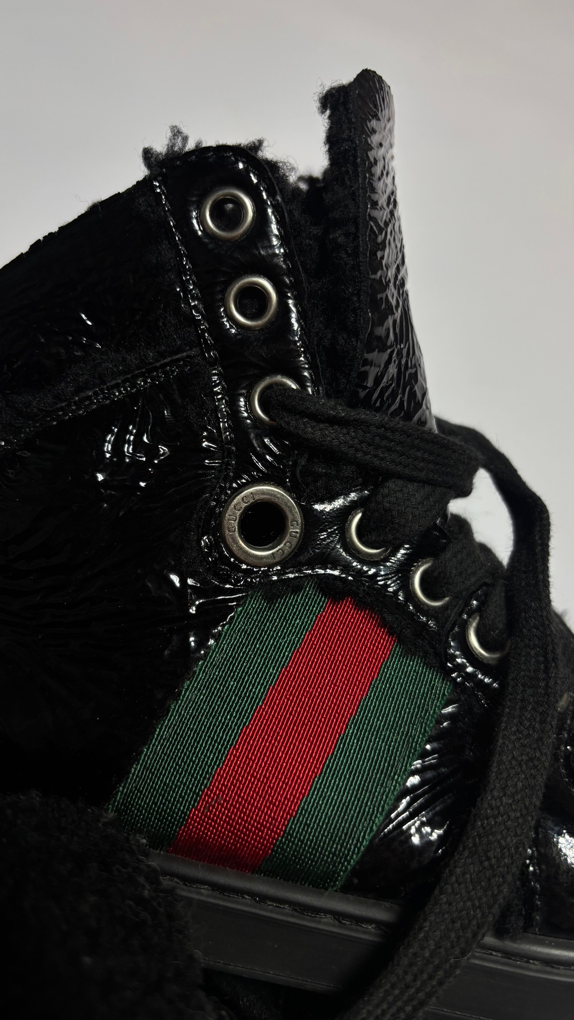 Gucci MERINOS VERN.RICCIO/MER.VER.R/ NERO/NERO/V.R.V. G, миниатюра 6