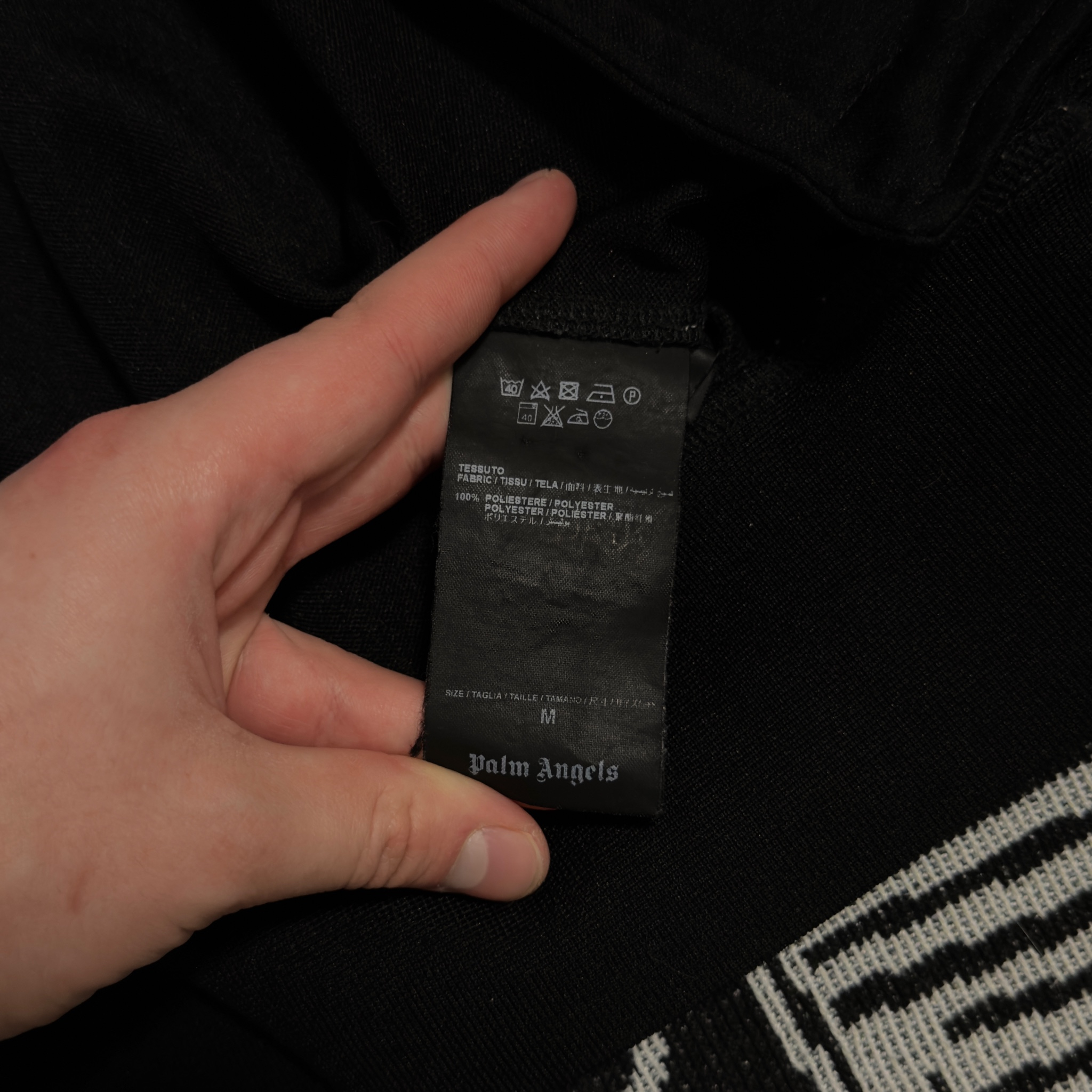 Palm Angels Track Jacket Black, миниатюра 5