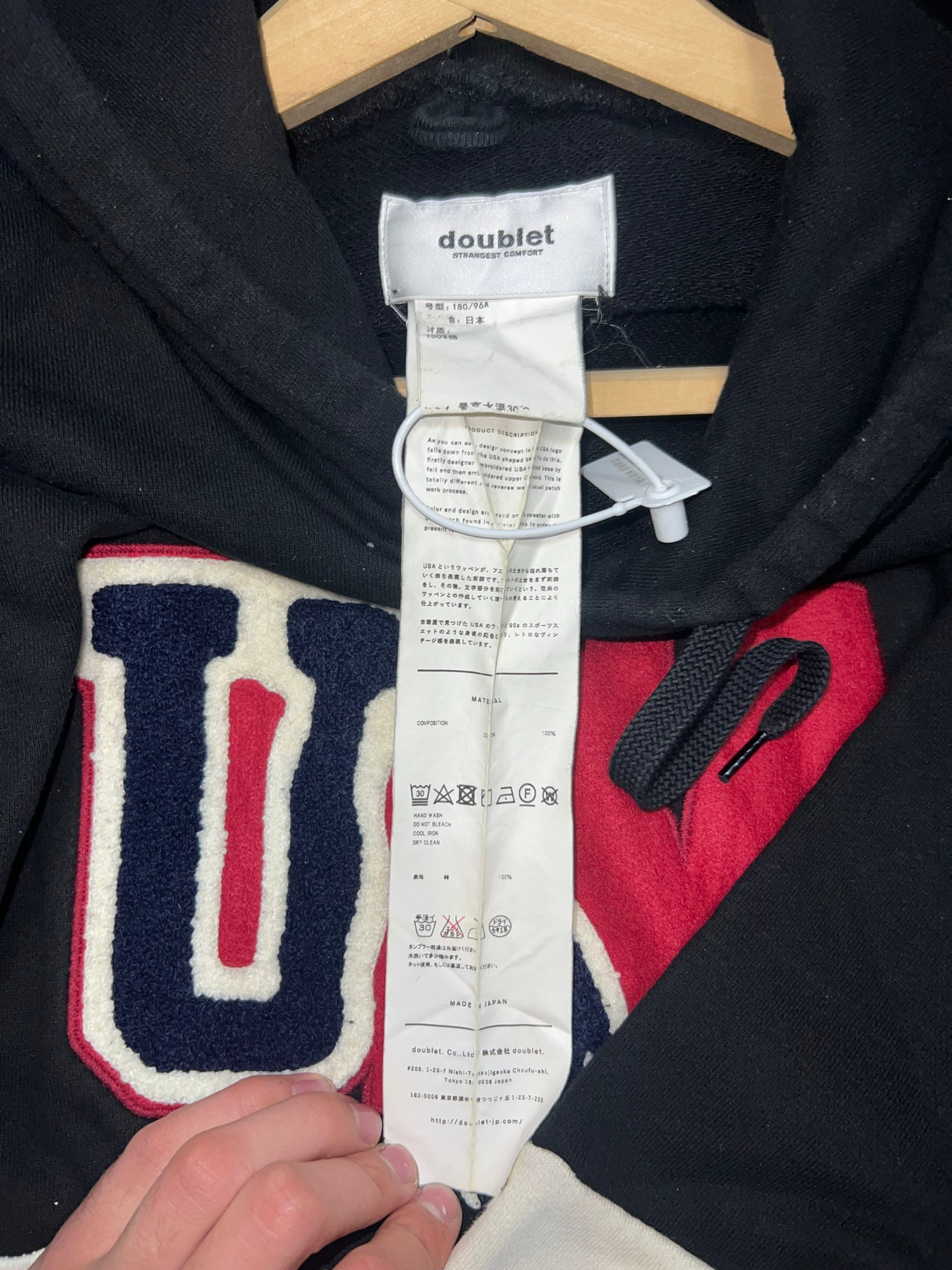 Doublet USA hoodie, миниатюра 3