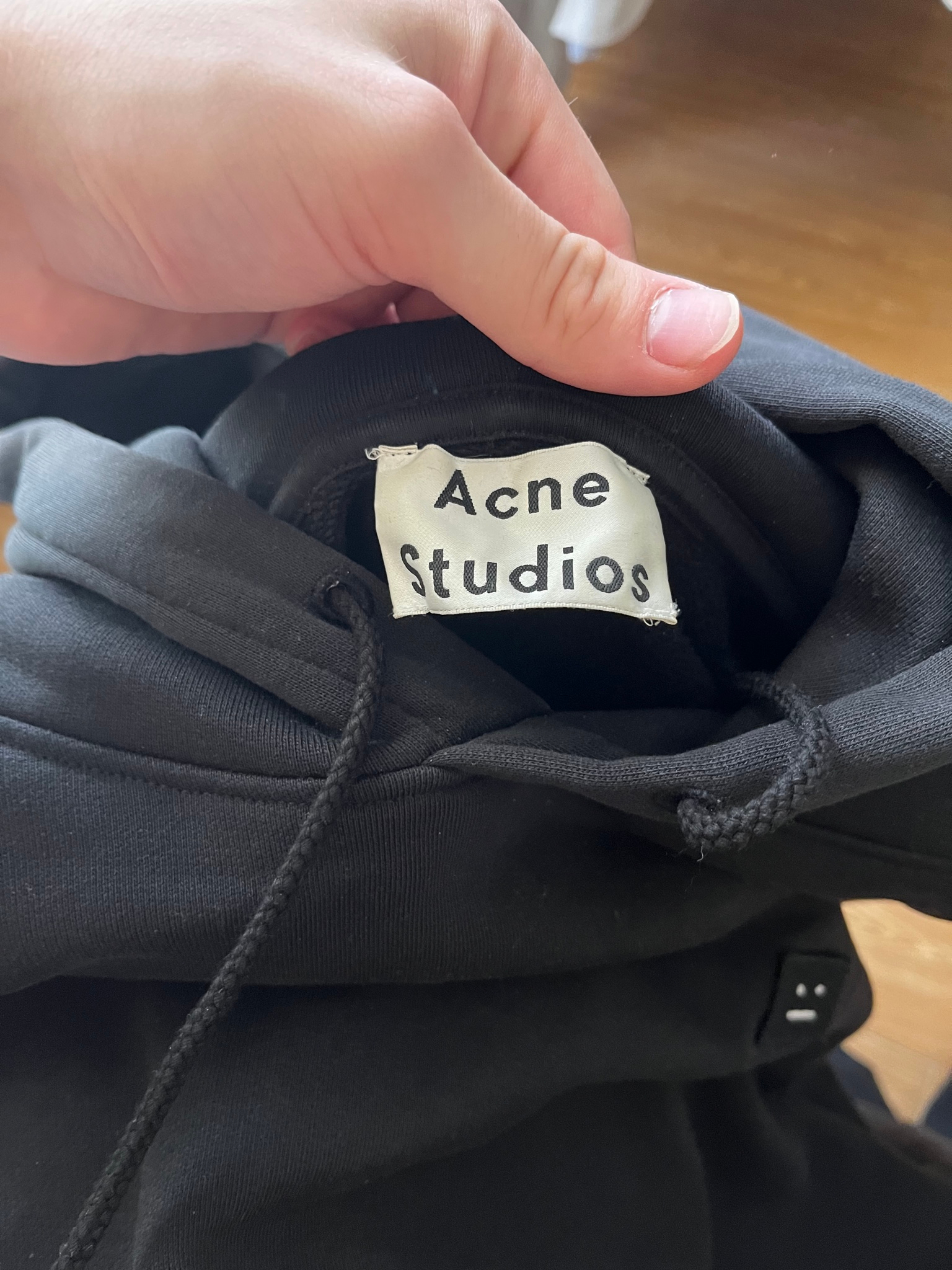 Acne studios Толстовка Yala face pss17, миниатюра 3