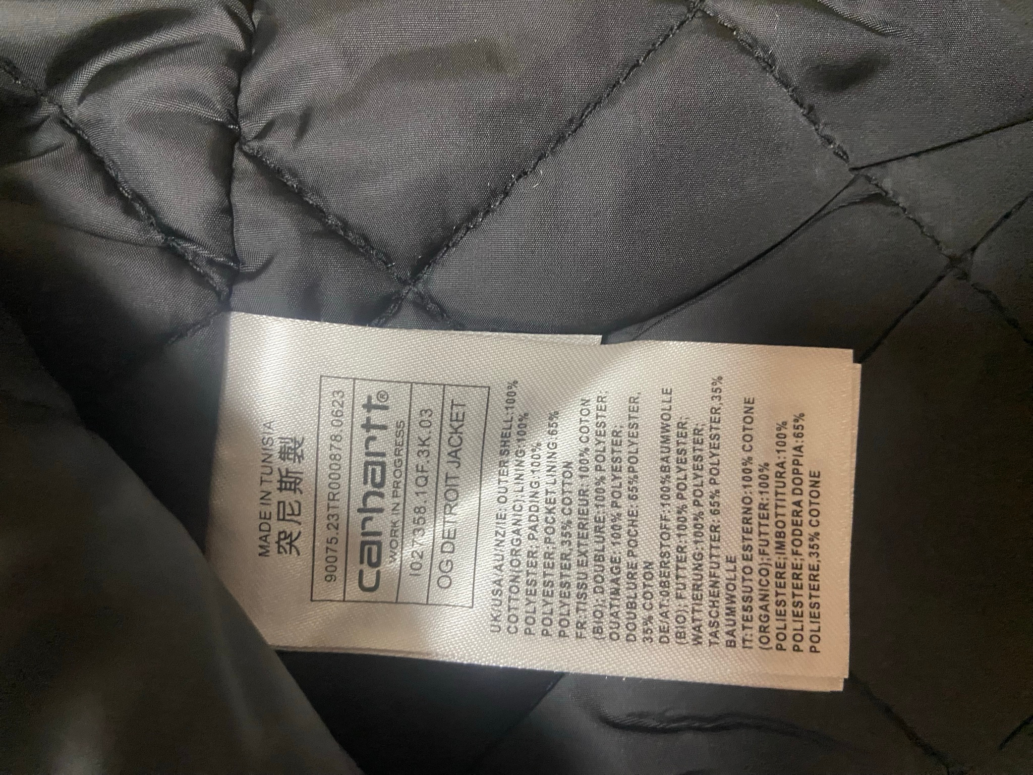 Carhartt WIP Carhartt Detroit jacket OG, миниатюра 5
