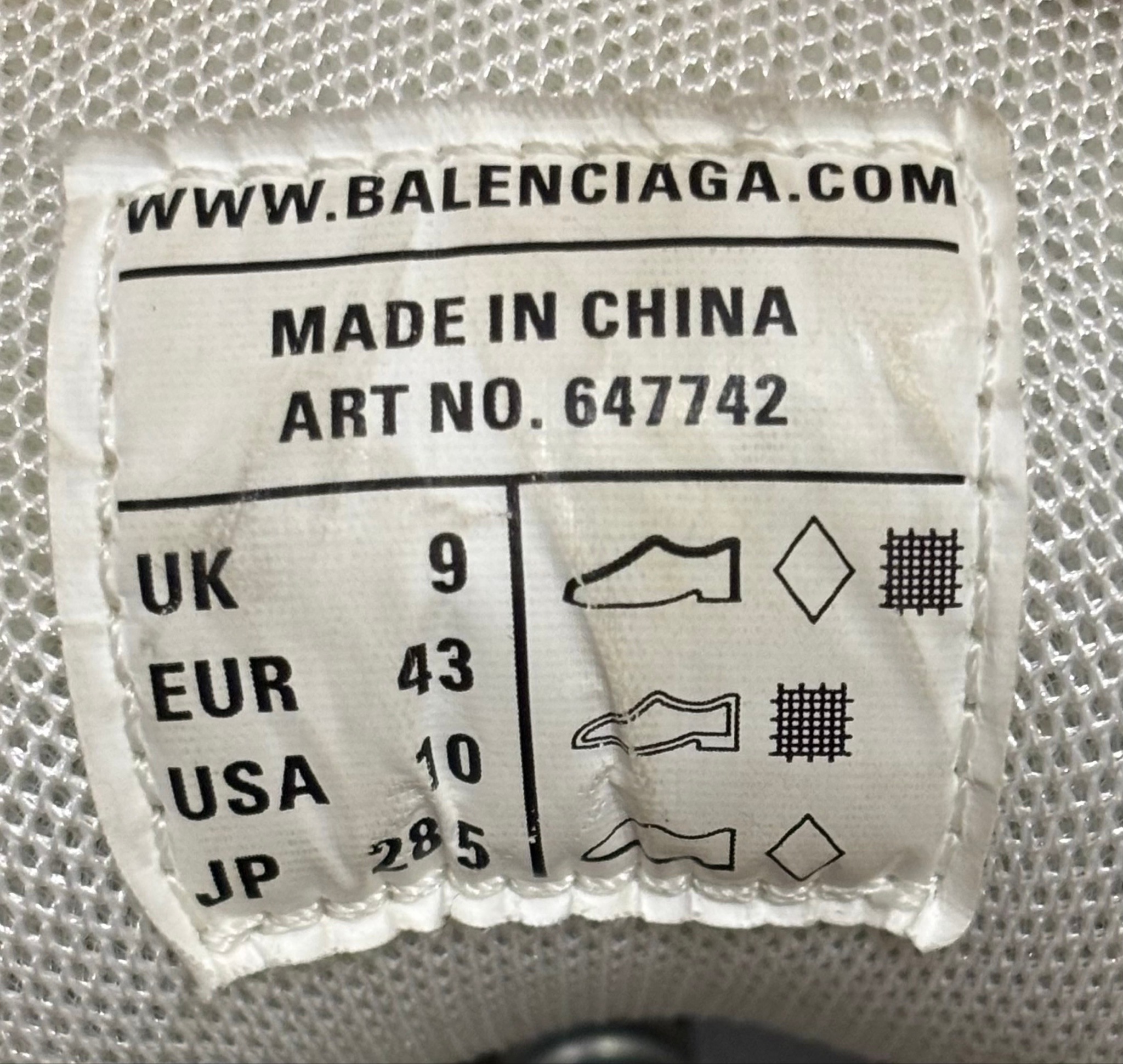 Balenciaga Track 1 clear sole, миниатюра 6