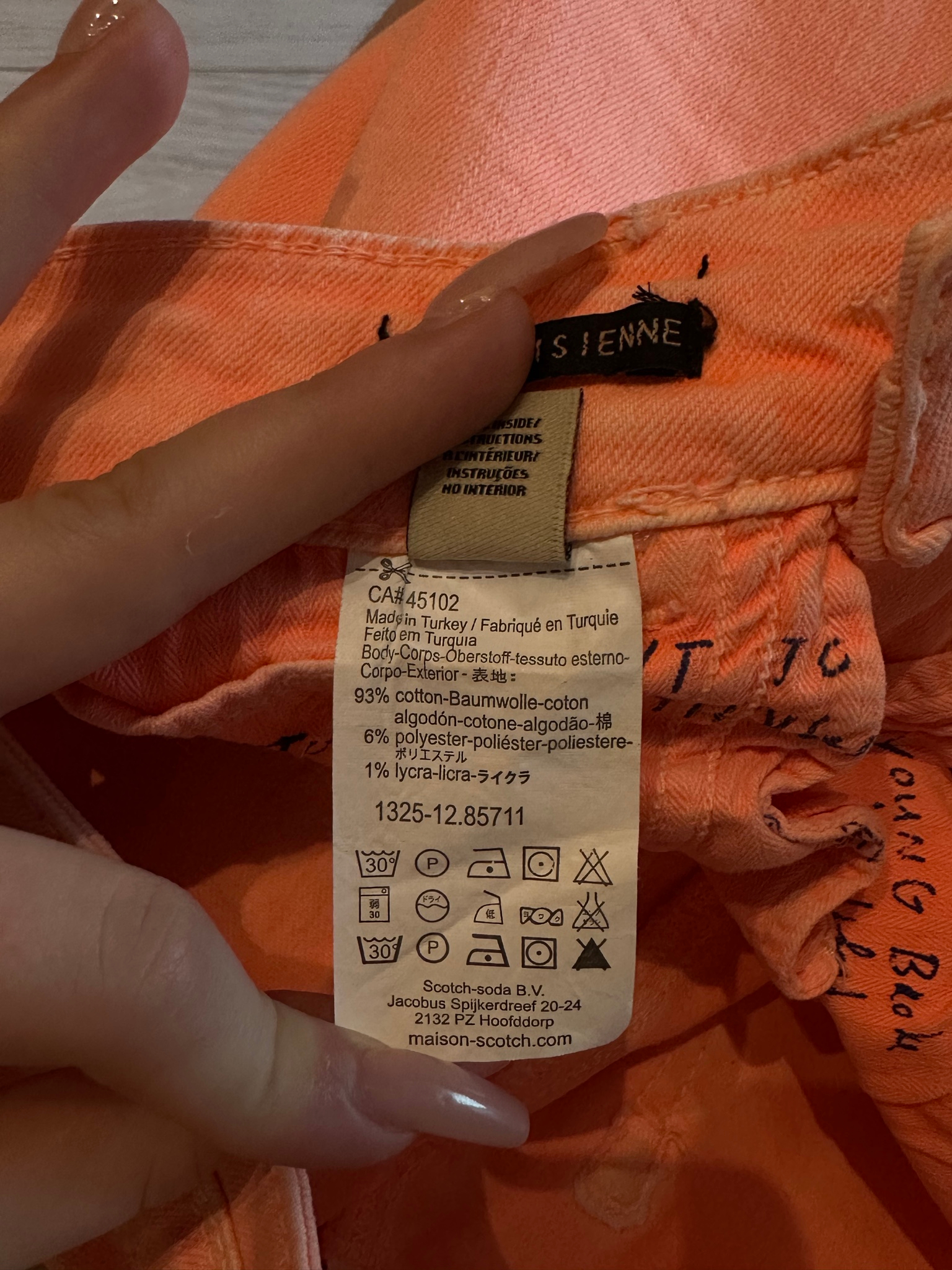 Maison Scotch Amsterdams blaw, миниатюра 6