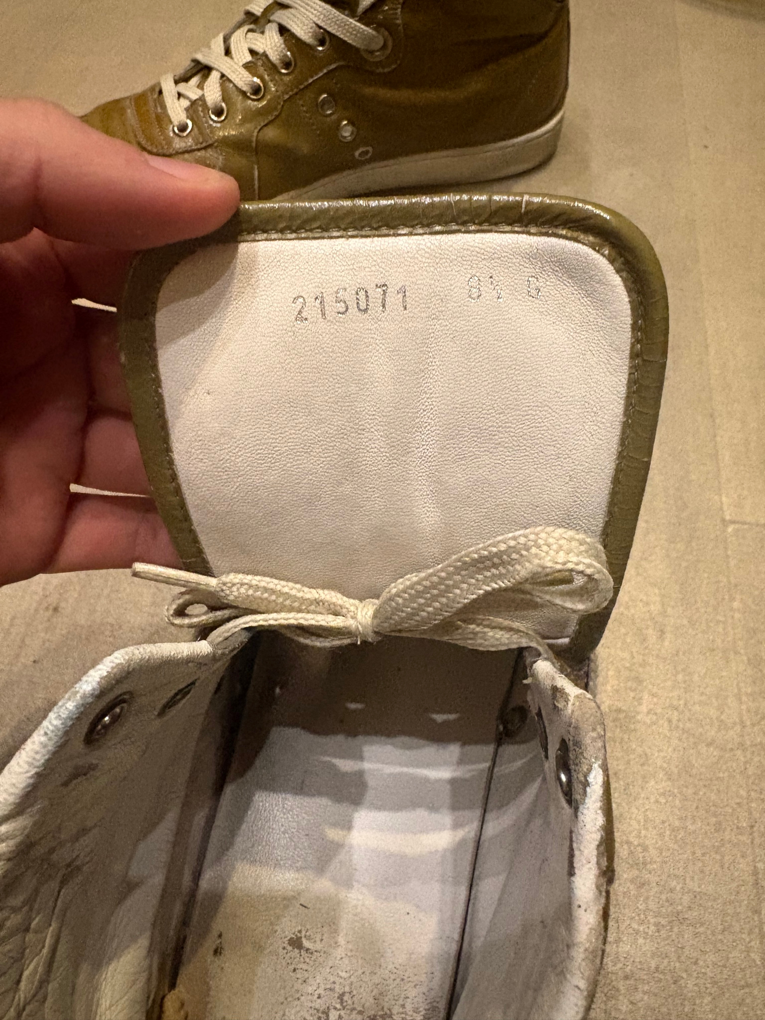 Gucci Gucci Trainers Sneaker High Top Shoes, миниатюра 9