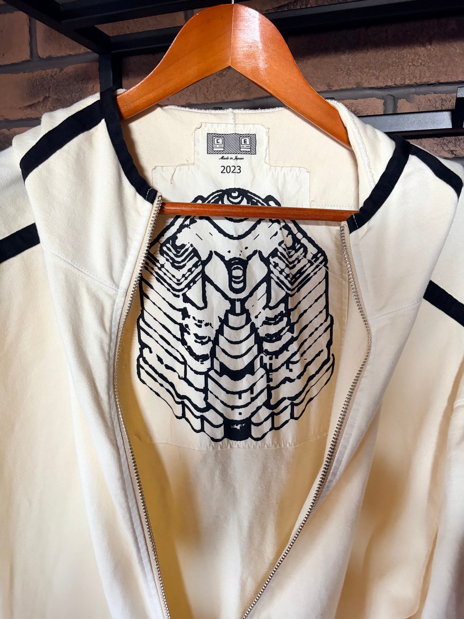 Cav Empt Overdye Taped Light Zip Hoodie, миниатюра 5