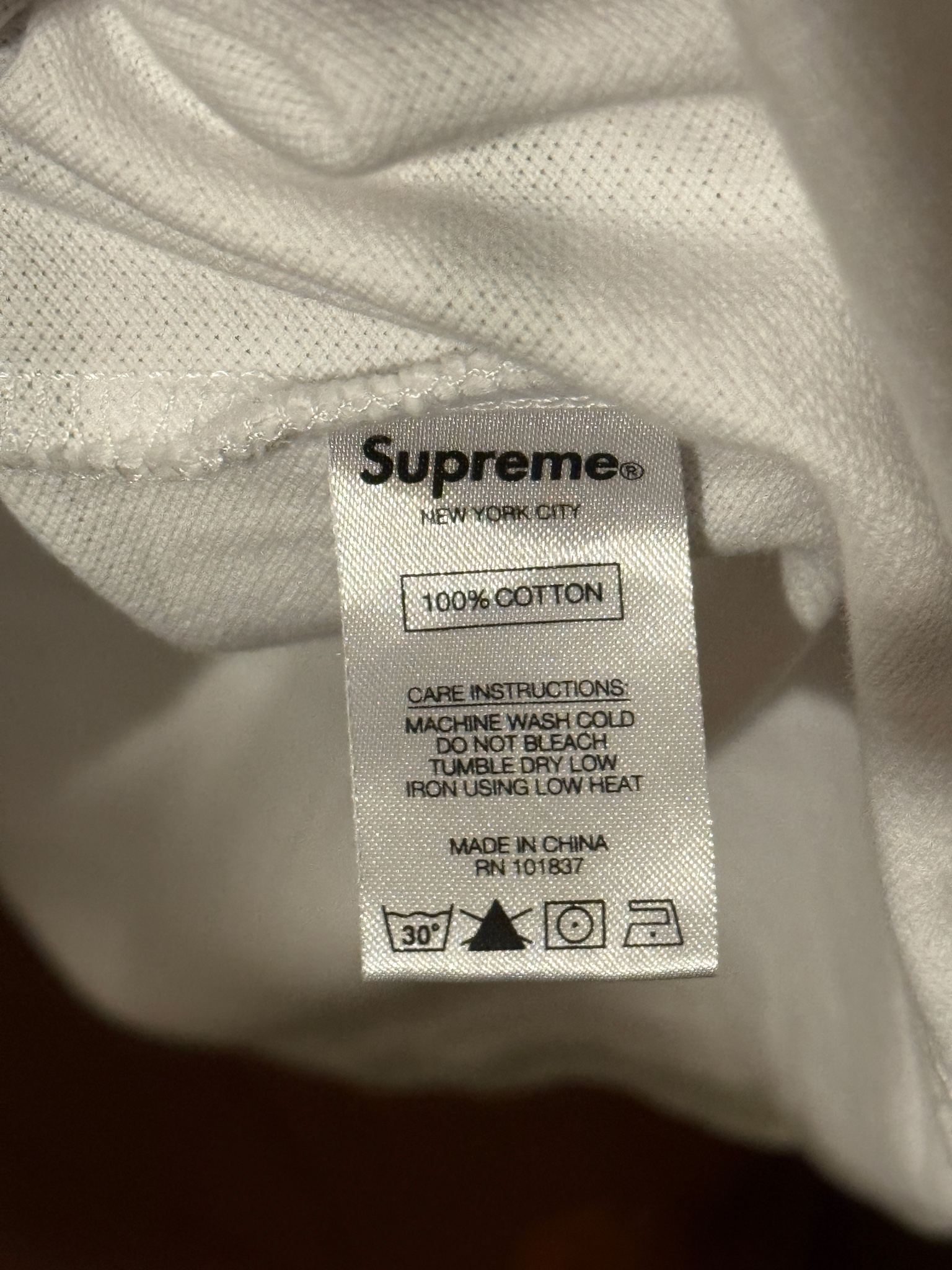 Supreme Stripe Pique 19ss, миниатюра 5