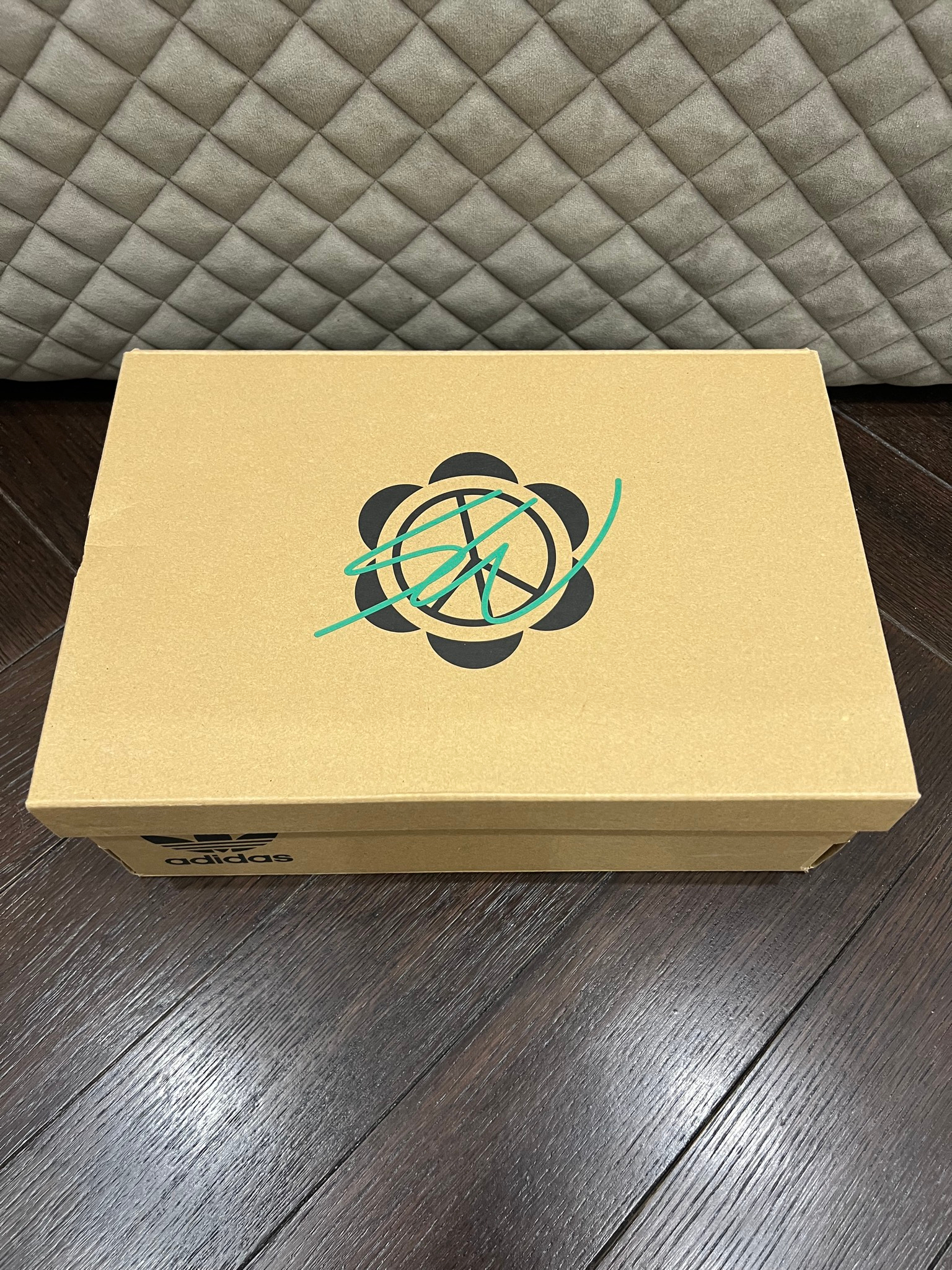 Adidas x Sean Wotherspoon Gazelle Indoor Hemp Green, миниатюра 7