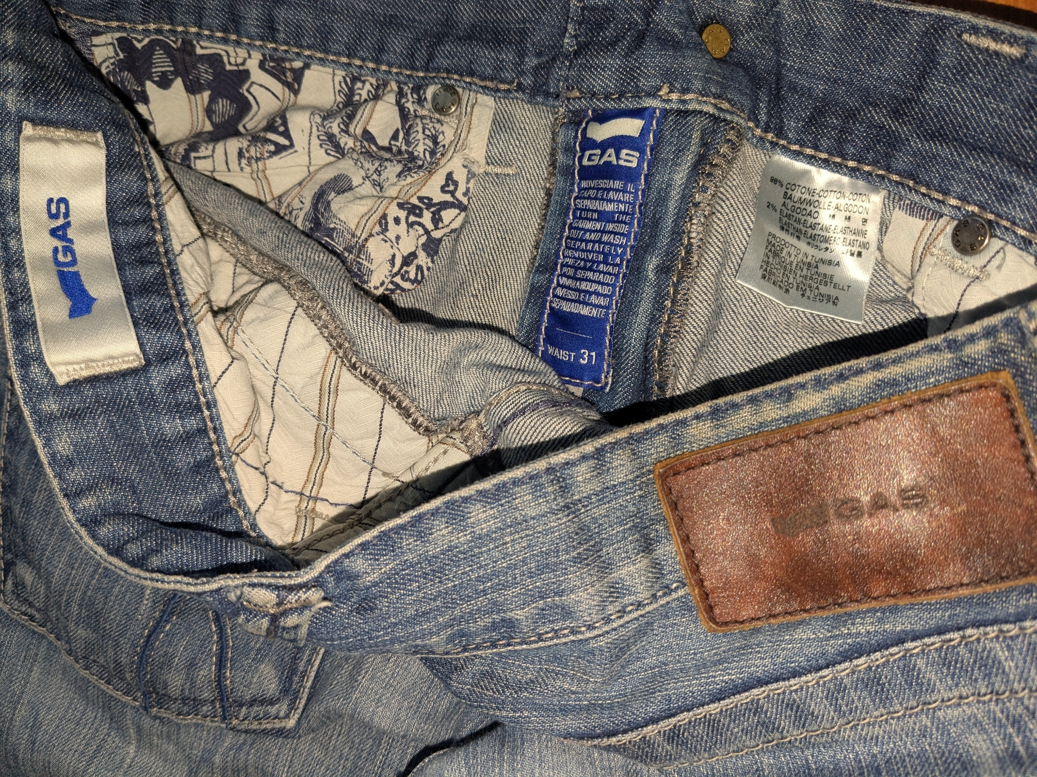 Gas Vintage Bootcut W31, миниатюра 3
