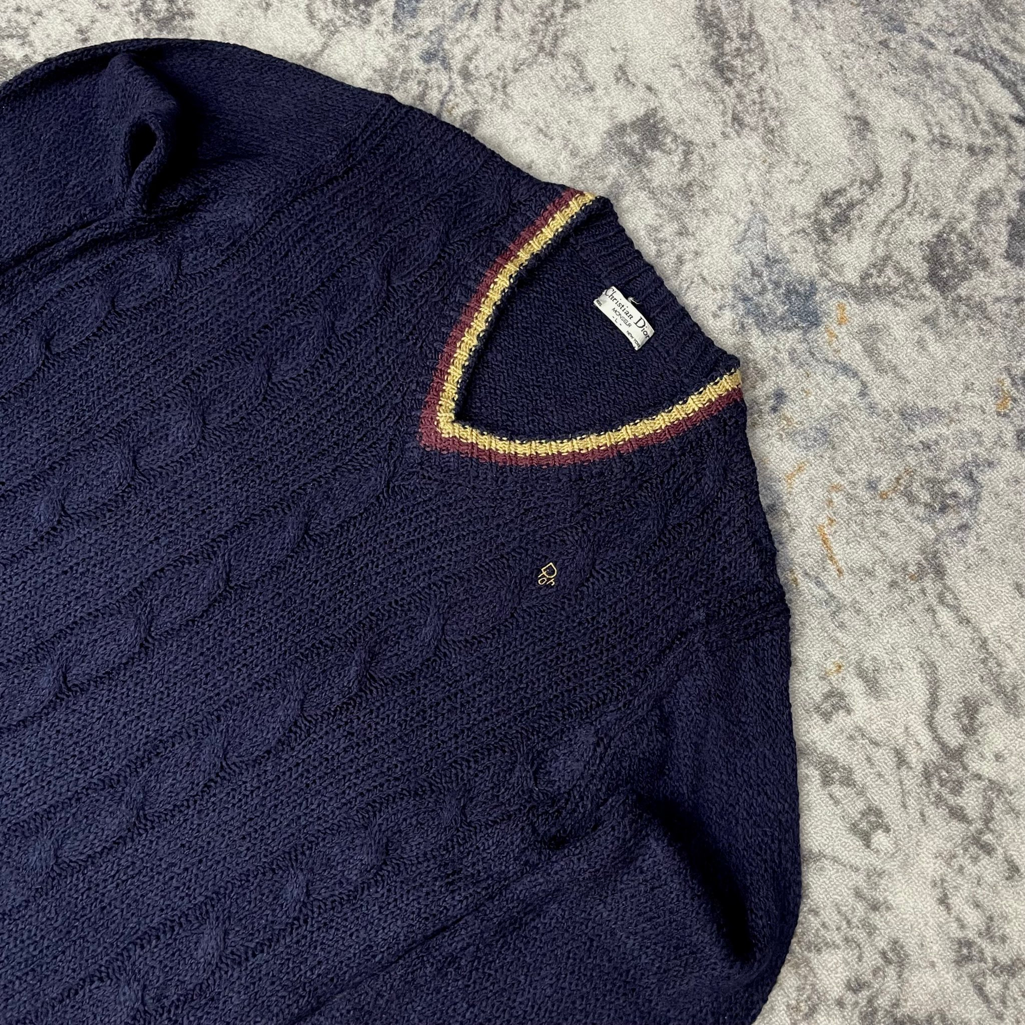 Christian Dior Knitted Wool Sweater, миниатюра 4