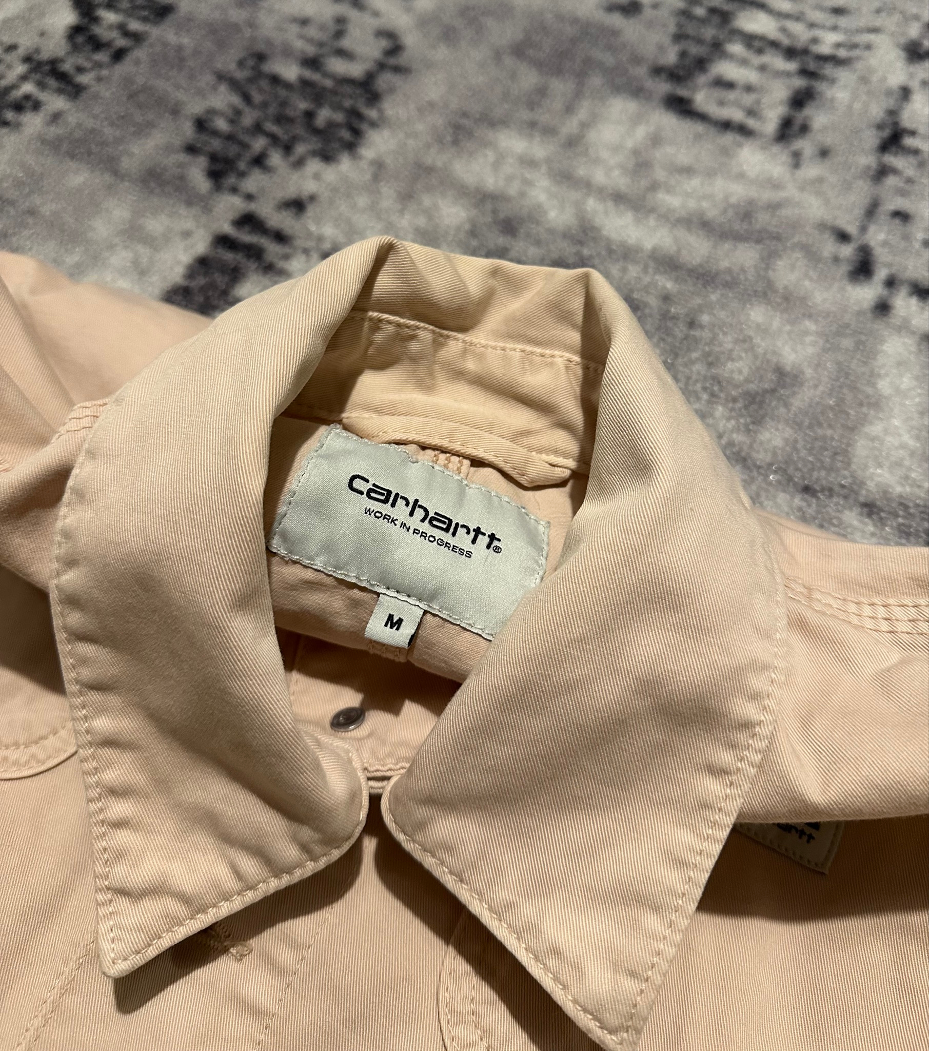 Carhartt WIP Michigan Coat OG W’ Trashed Paint Distressed, миниатюра 5