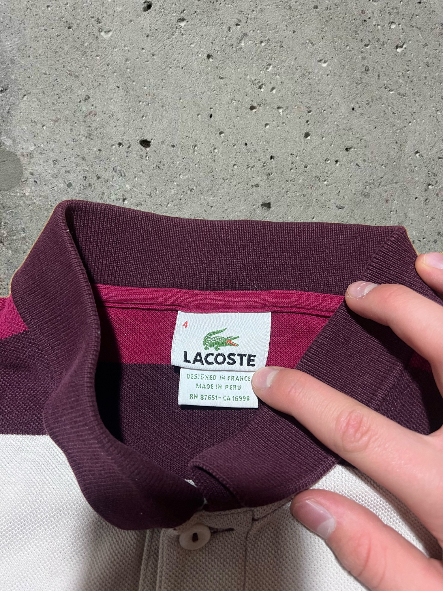 lacoste Поло, миниатюра 3