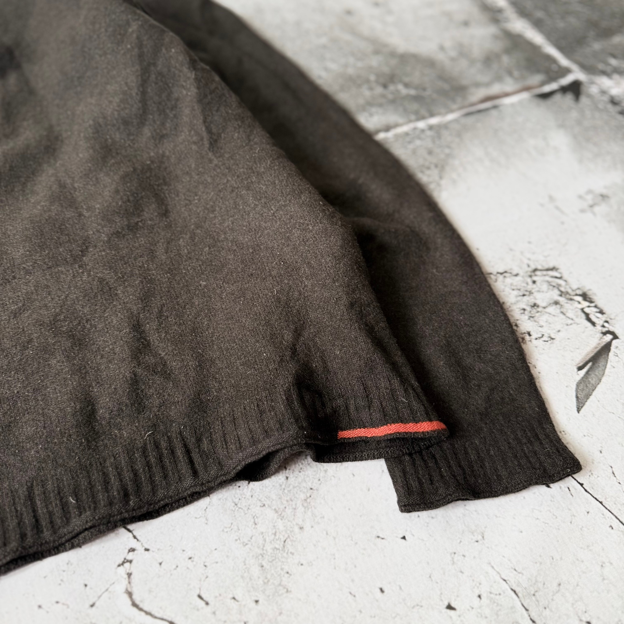 Hugo Boss 2000s Vintage Virgin Wool Quarter Zip Sweater, миниатюра 3