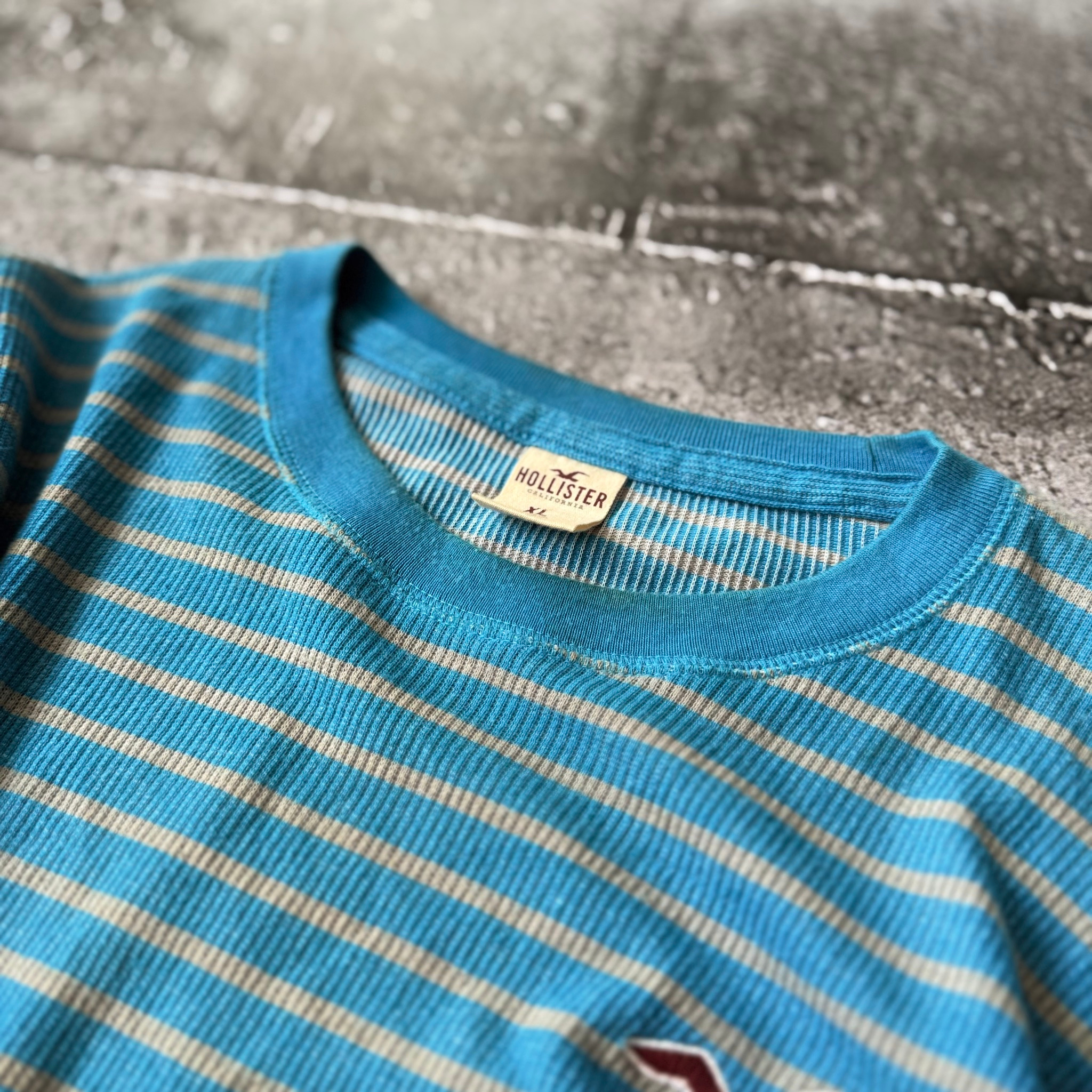 Hollister 2000s Vintage Striped Long Sleeve, миниатюра 4