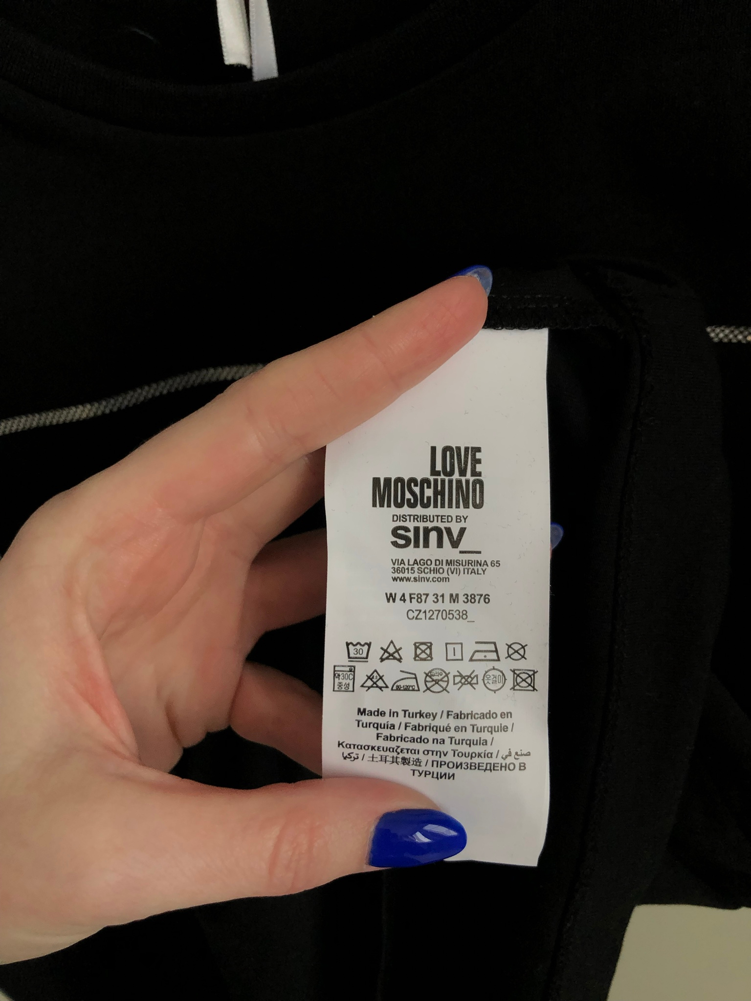 Love Moschino Футболка, миниатюра 4